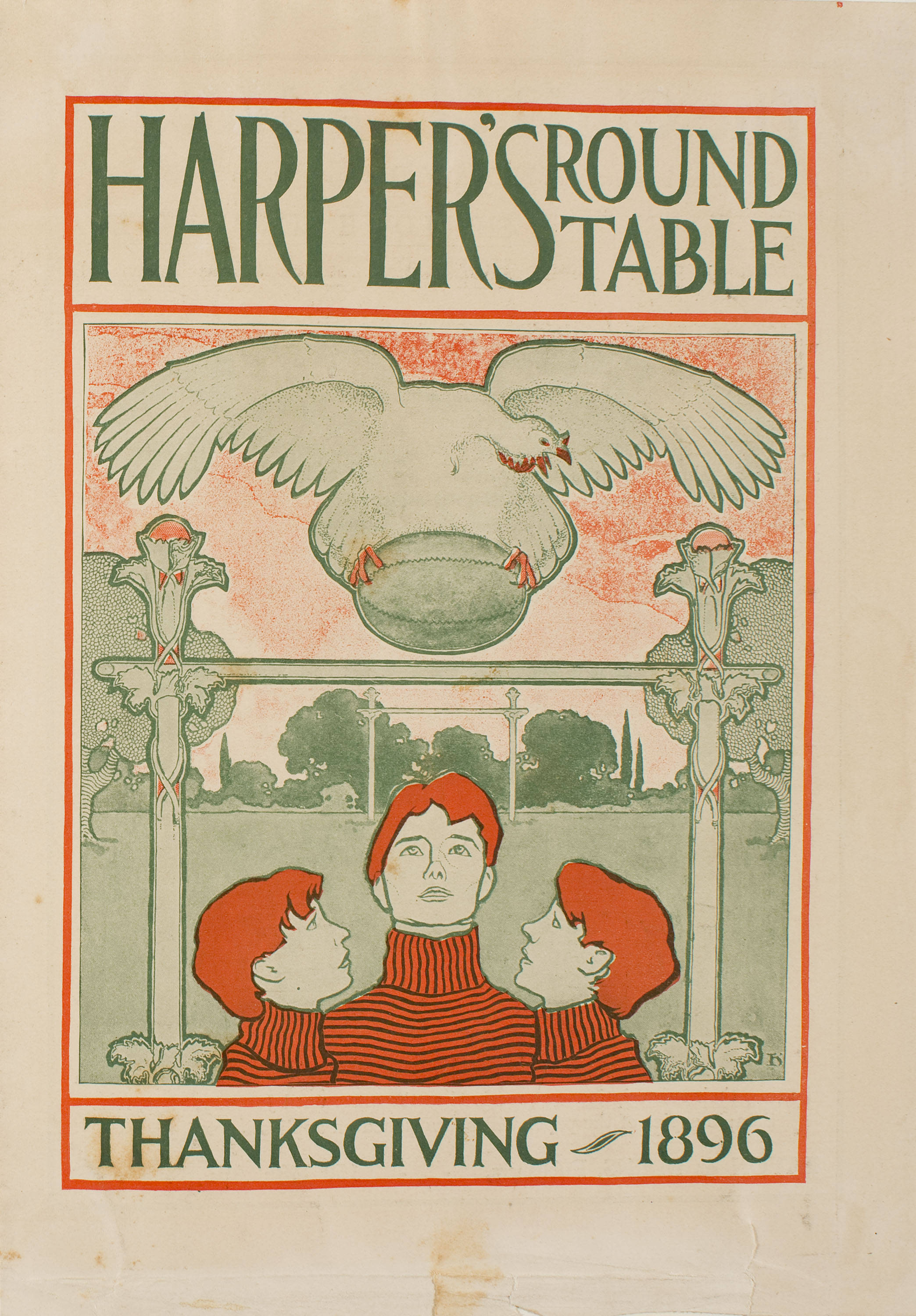 image for: Anònim - Harper's Round Table. Thanksgiving 1896 - 1896