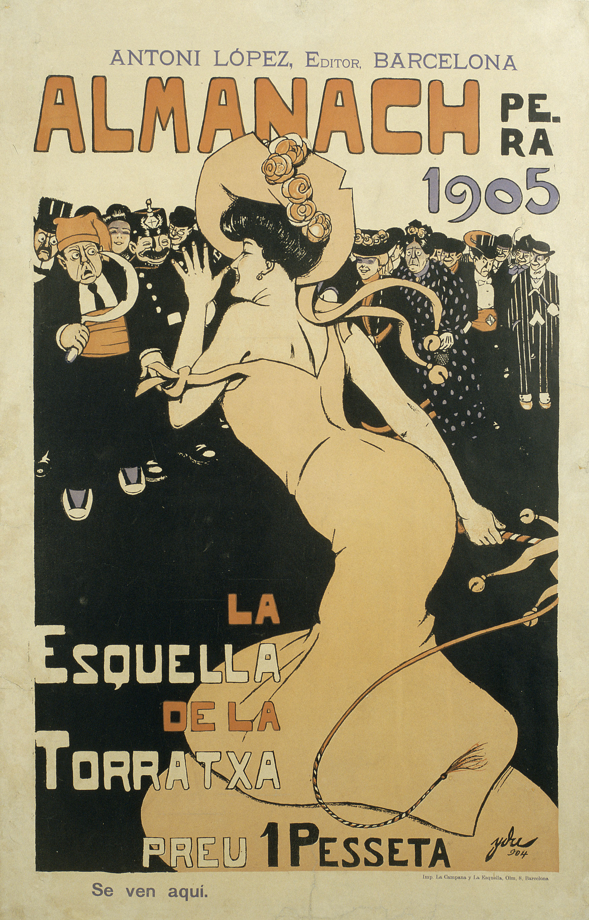 image for: Pere Ynglada - La Esquella de la Torratxa. Almanach per a 1905 - 1904
