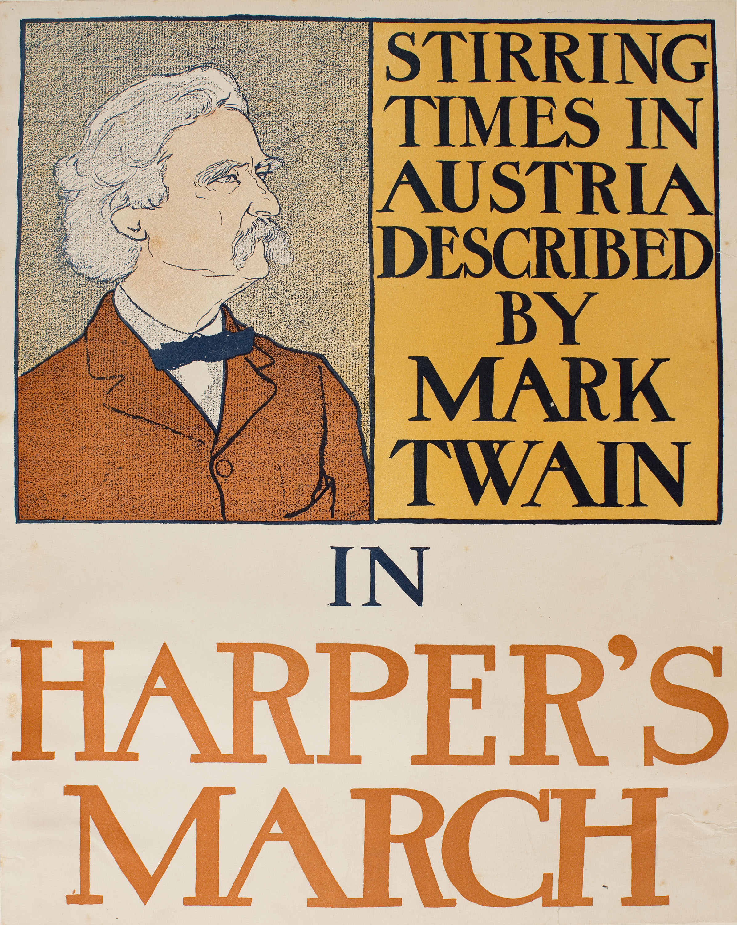 image for: Edward Penfield - Stirring Times in Austria. Harper's. March - 1898