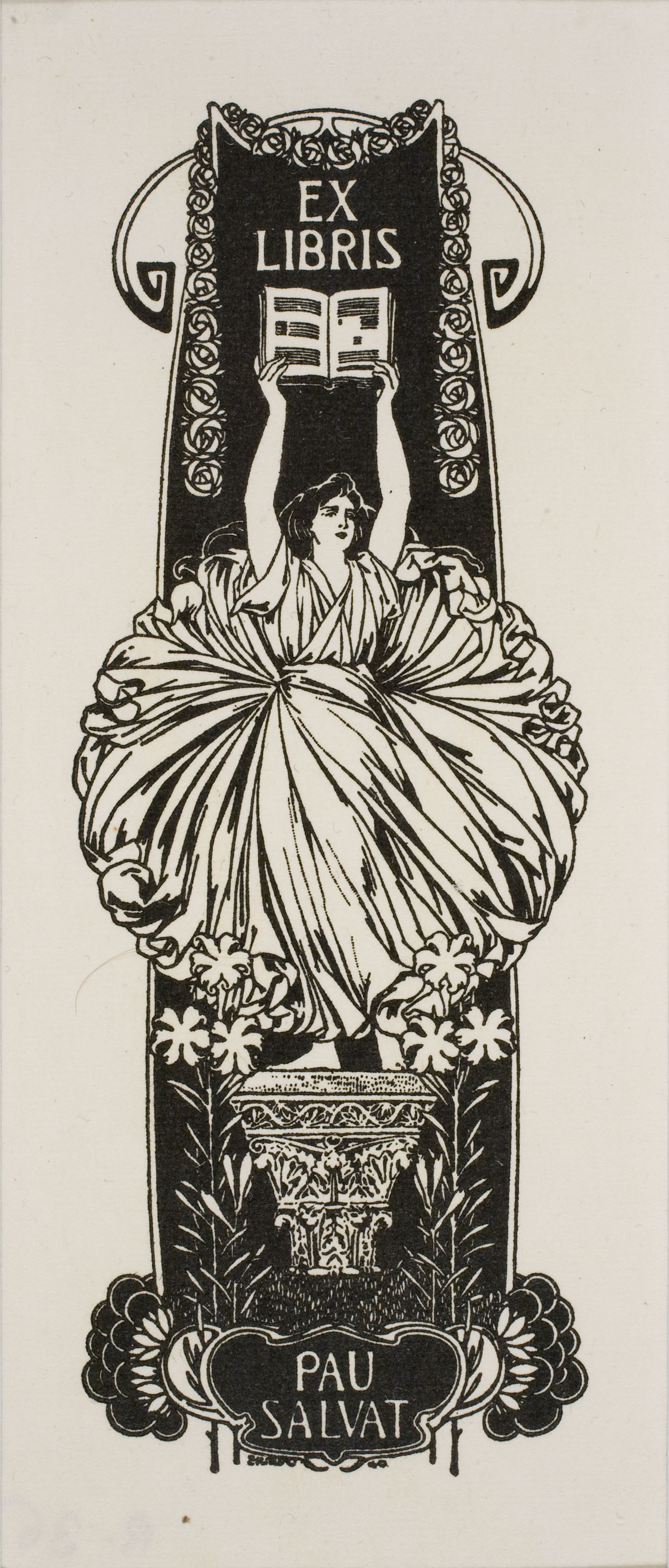 image for: Josep Triadó - Ex-libris Pau Salvat - 1902