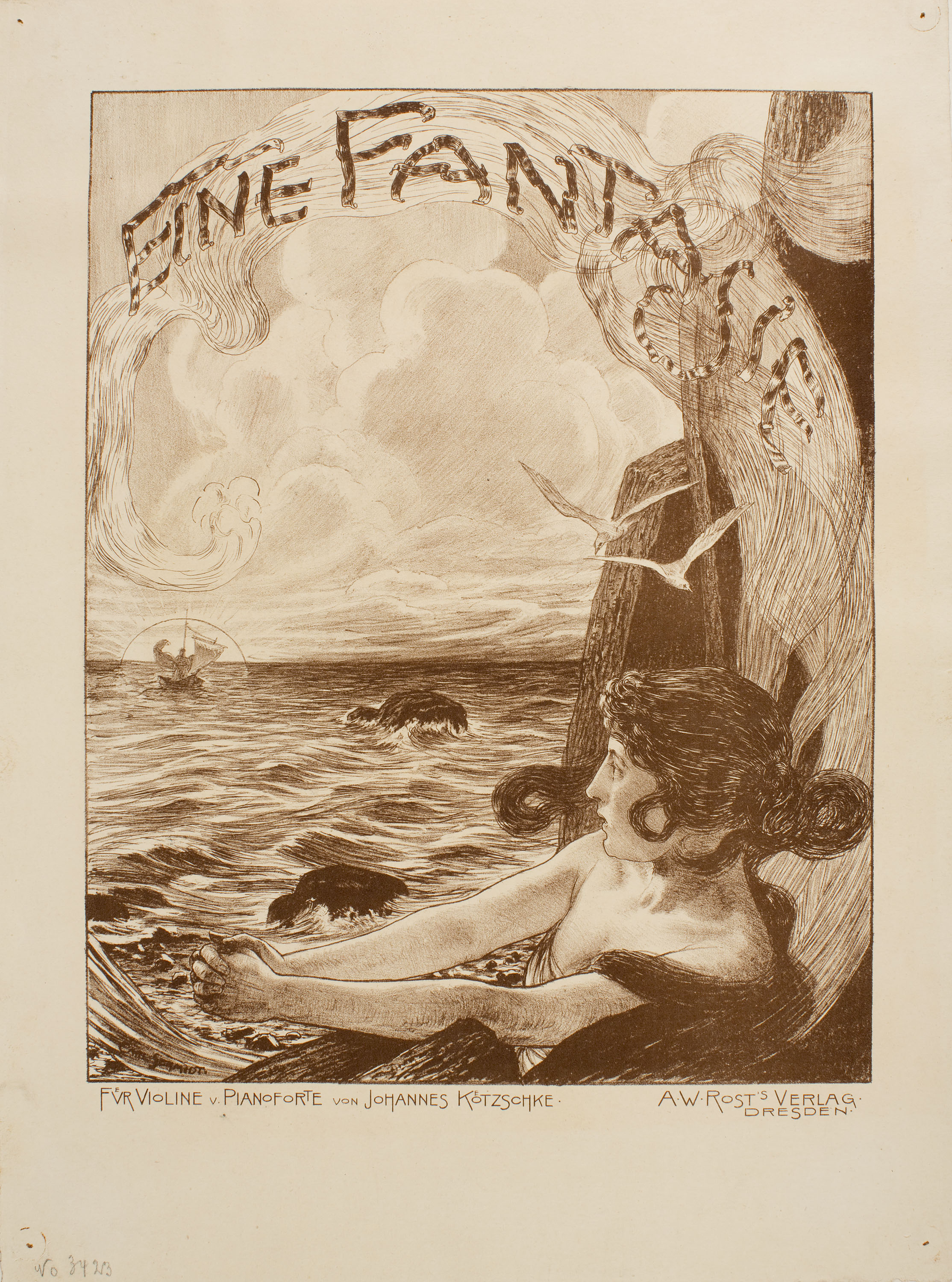 image for: Emil Schmidt - Eine Fantasie - Cap a 1910-1920