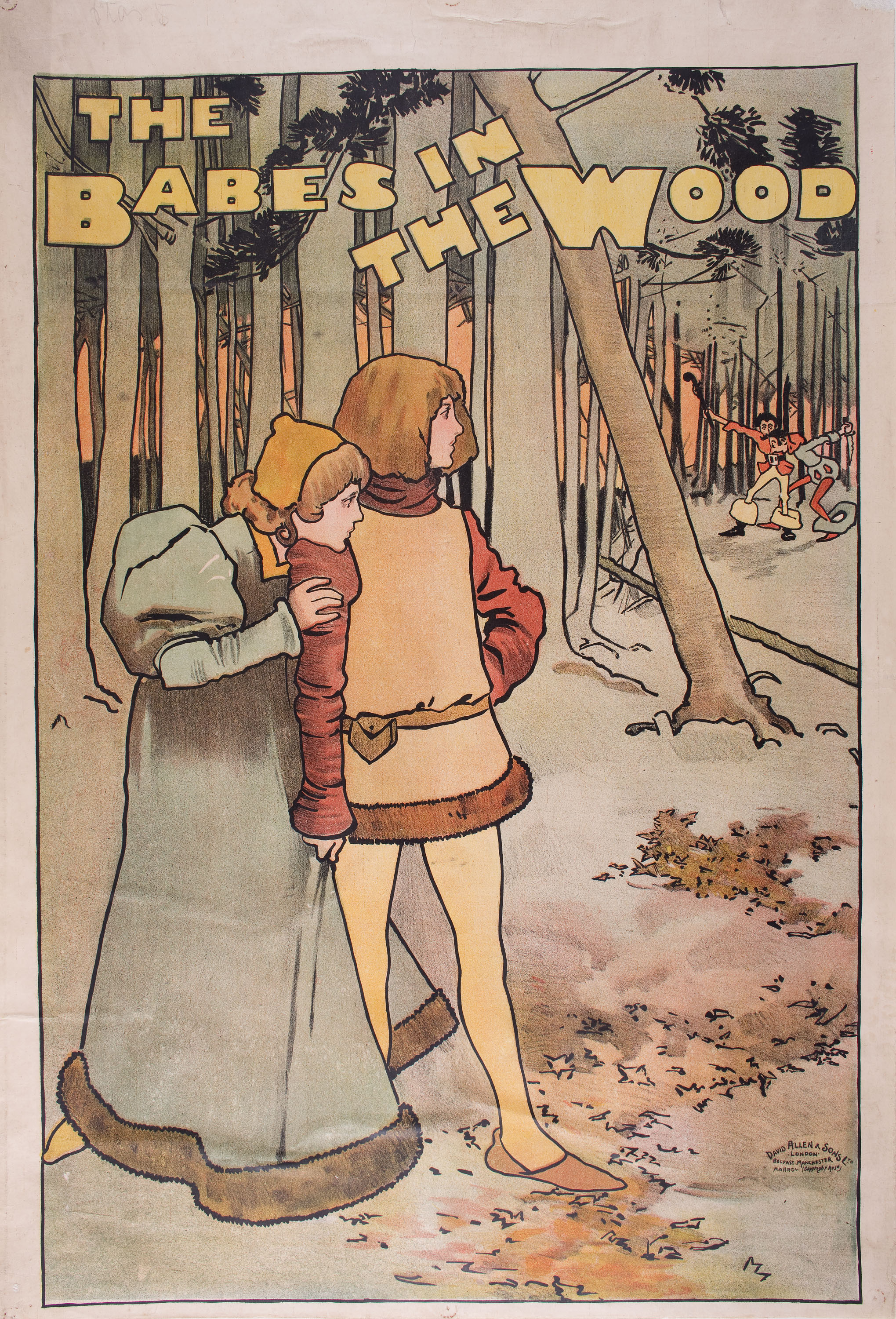 image for: John Hassall - The Babes in the Wood - 1901 o anterior