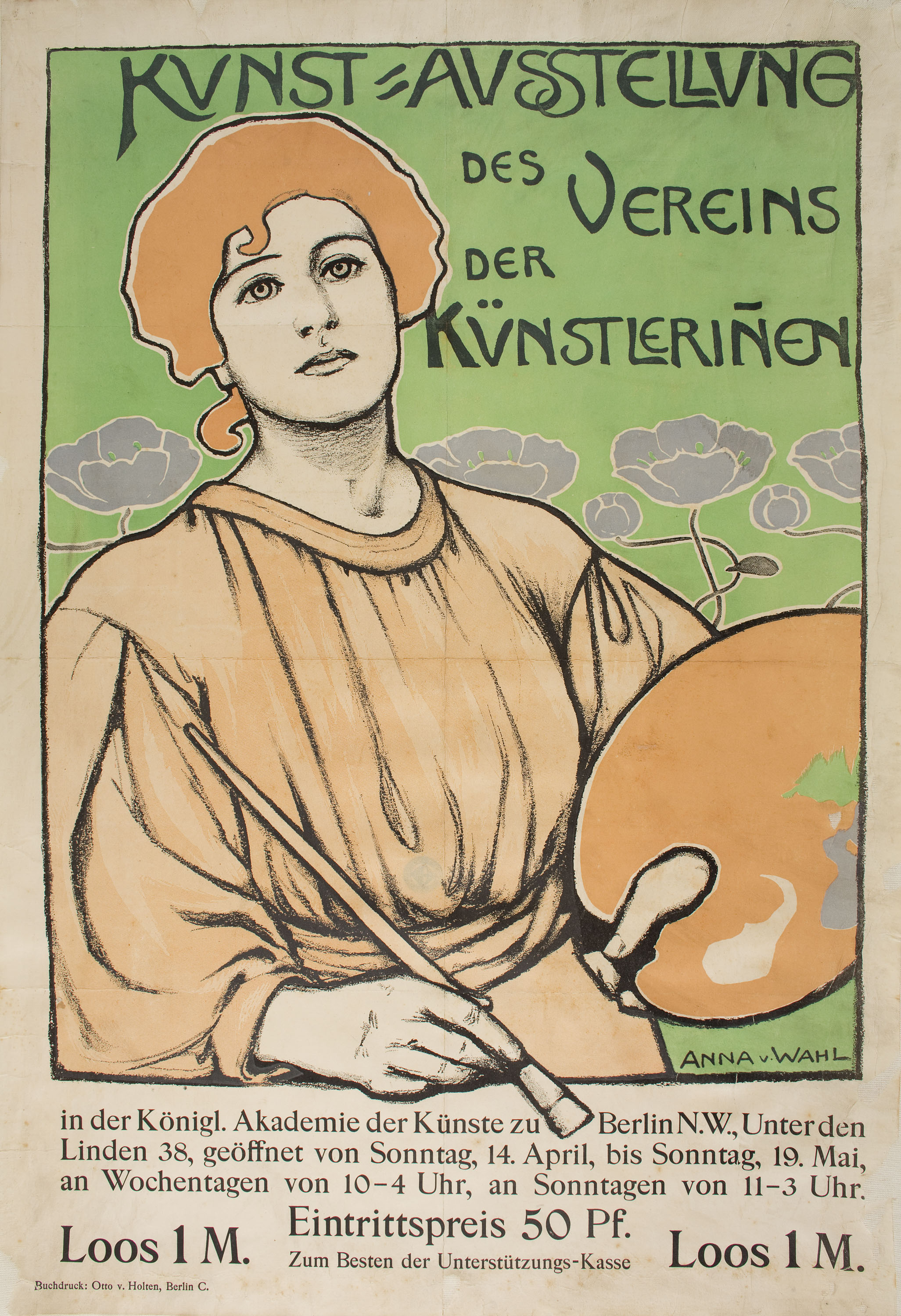 image for: Anna von Wahl - Kunst=Ausstellung des Vereins der Künstleriñen - 1897 o 1901