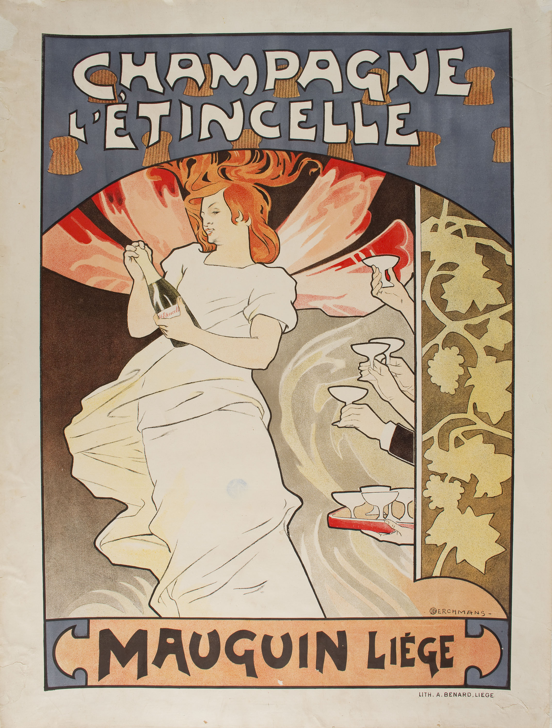 image for: Émile Berchmans - Champagne L'Étincelle - Anterior a 1903