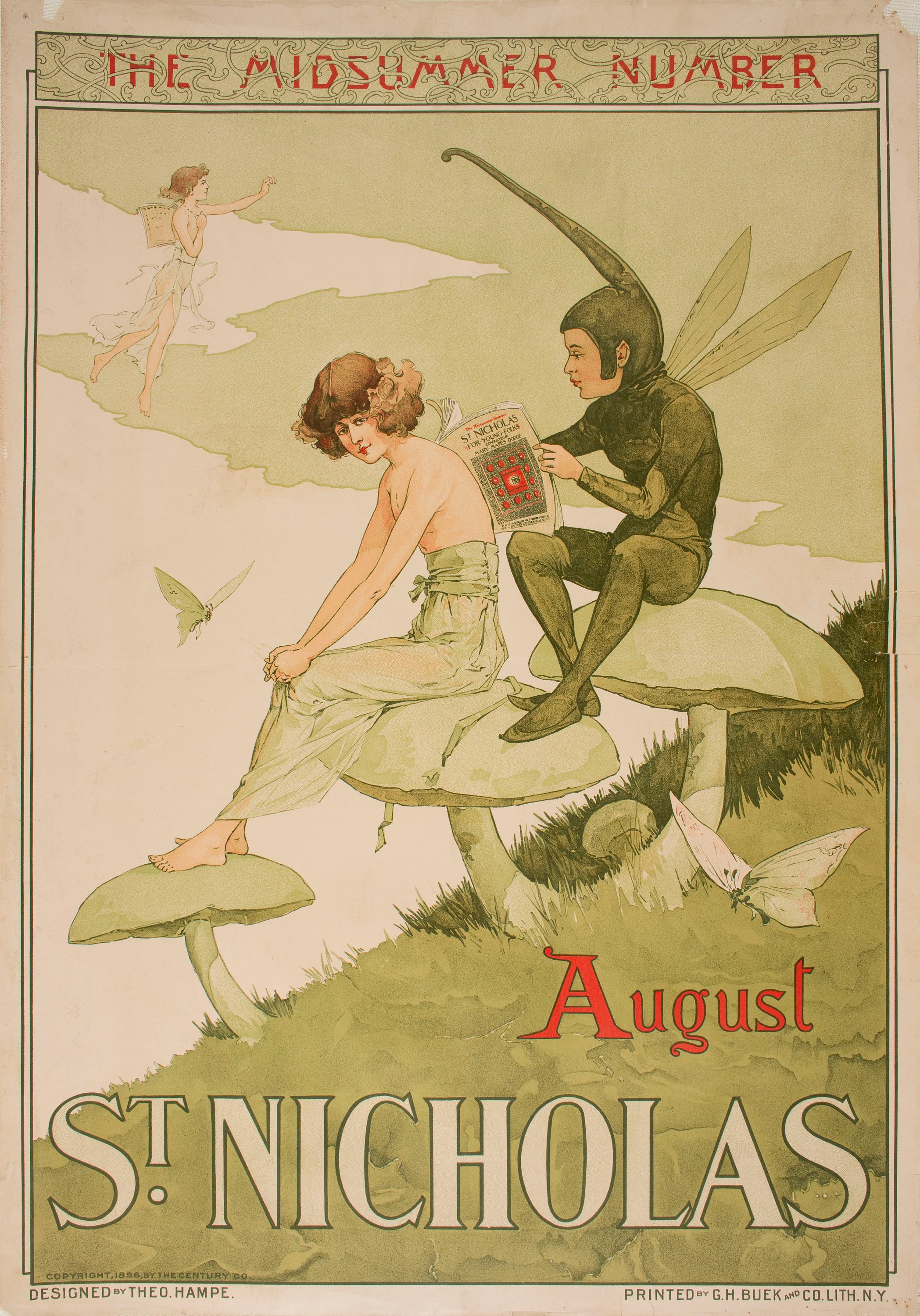 image for: Theodore Michael Hampe - The Midsummer Number. St. Nicholas - 1896