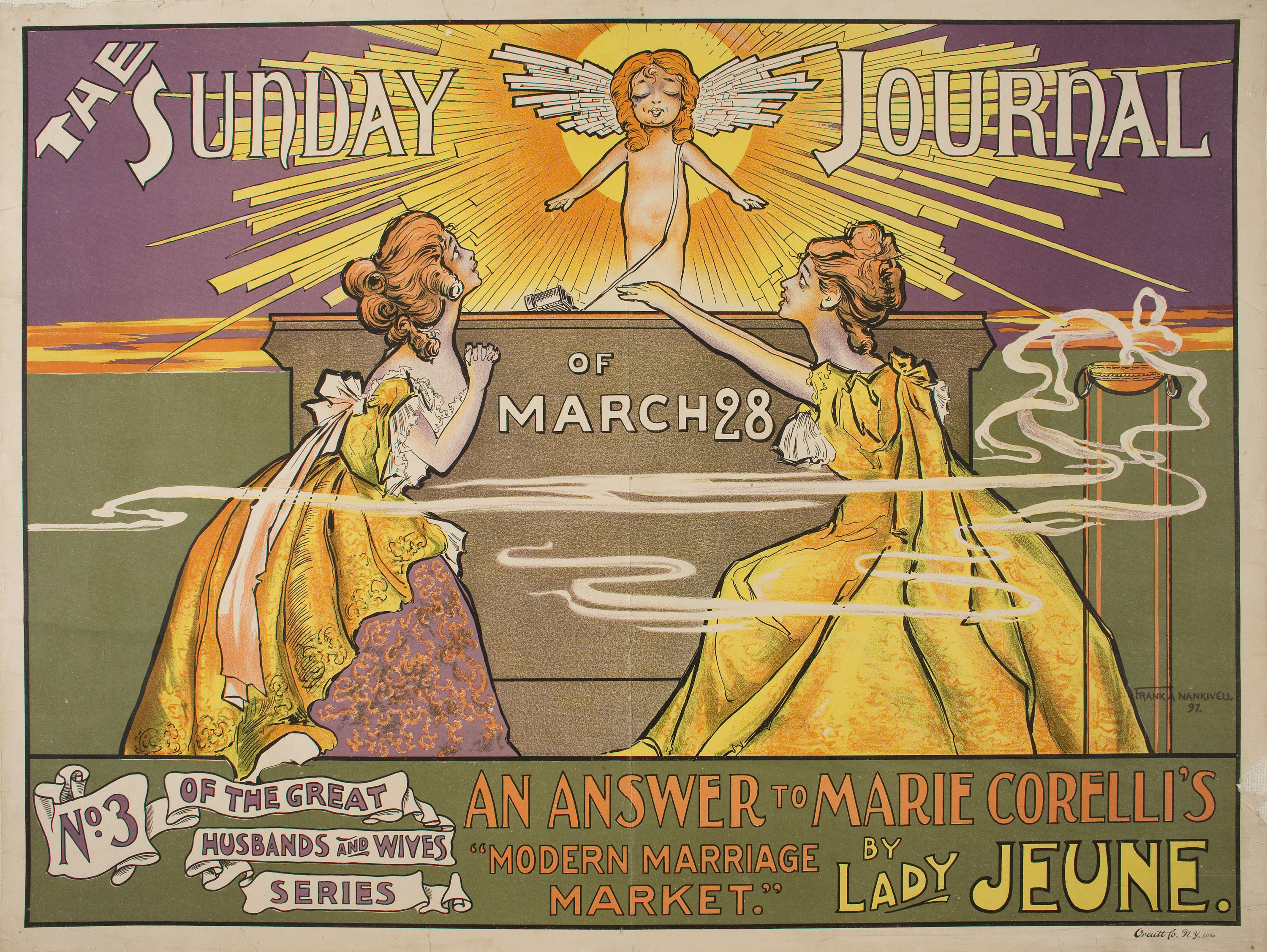 image for: Frank Arthur Nankivell - The Sunday Journal of March - 1897