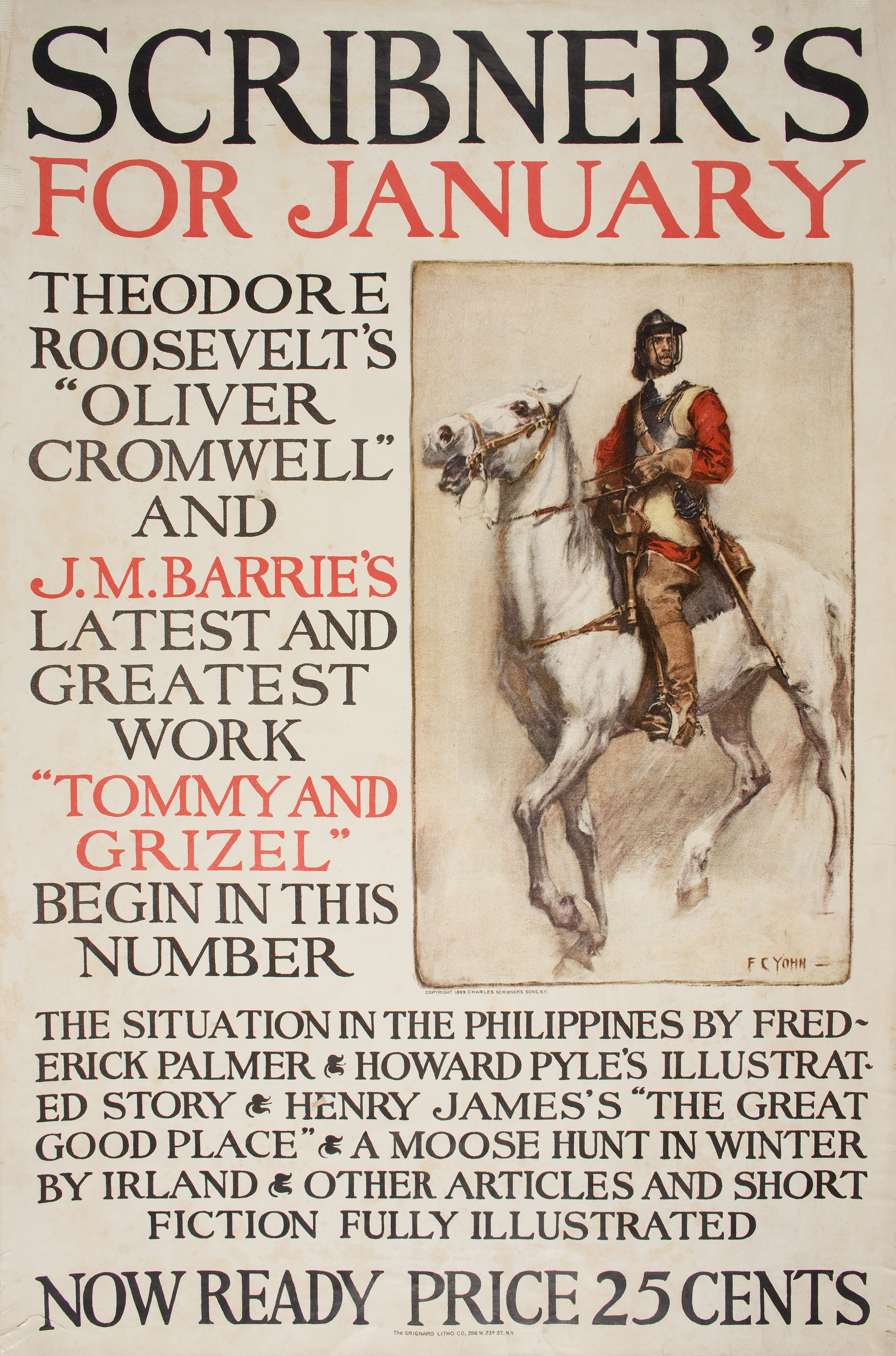 image for: Frederick Coffay Yohn - Scribner's for January - 1899