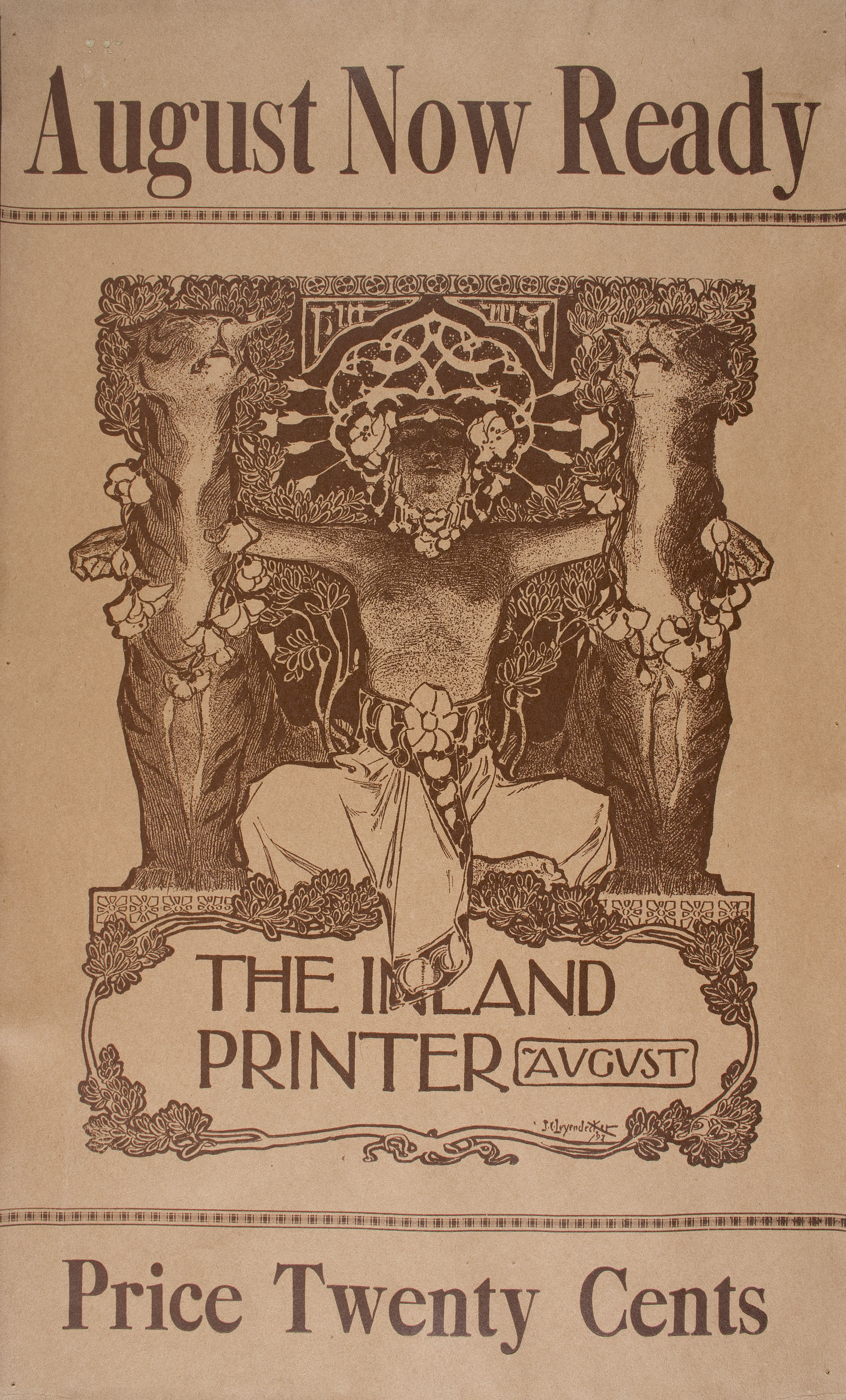 image for: Joseph Christian Leyendecker - The Inland Printer. August (The Sun) - 1897