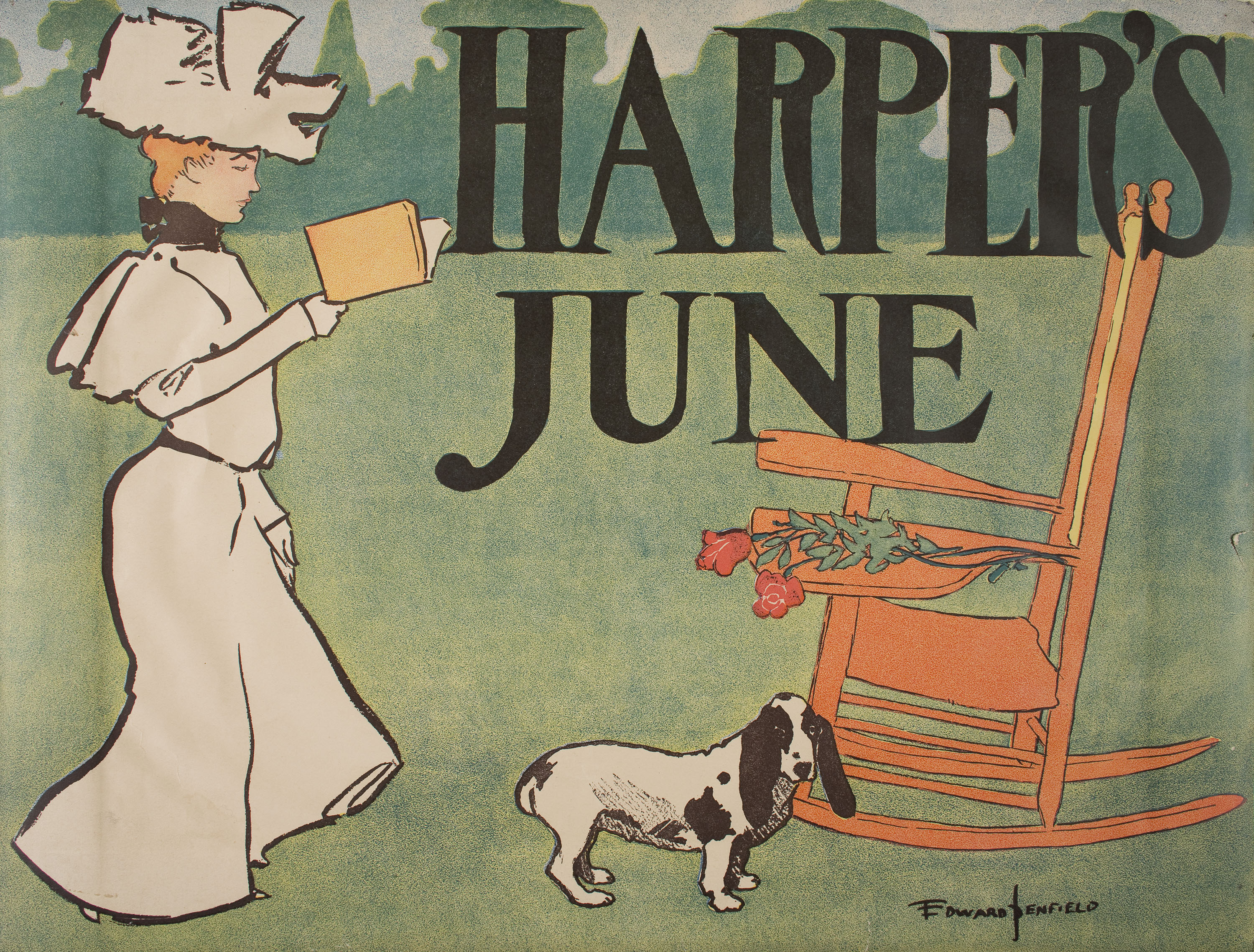 image for: Edward Penfield - Harper's June - 1897