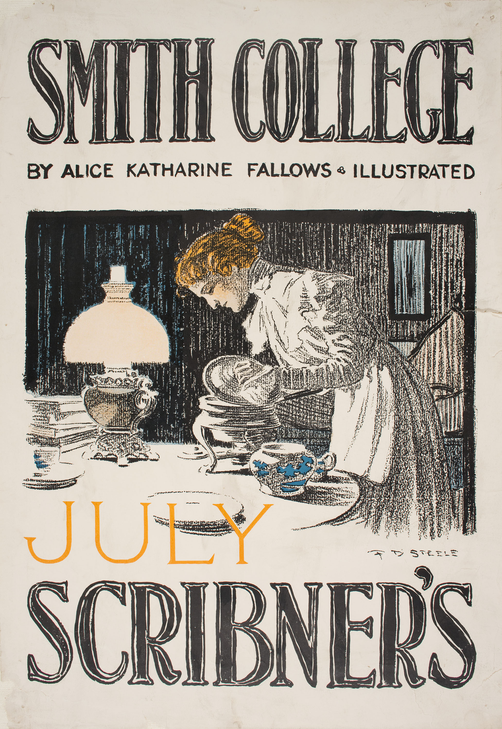 image for: Frederic Dorr Steele - July Scribner's - Anterior a 1903