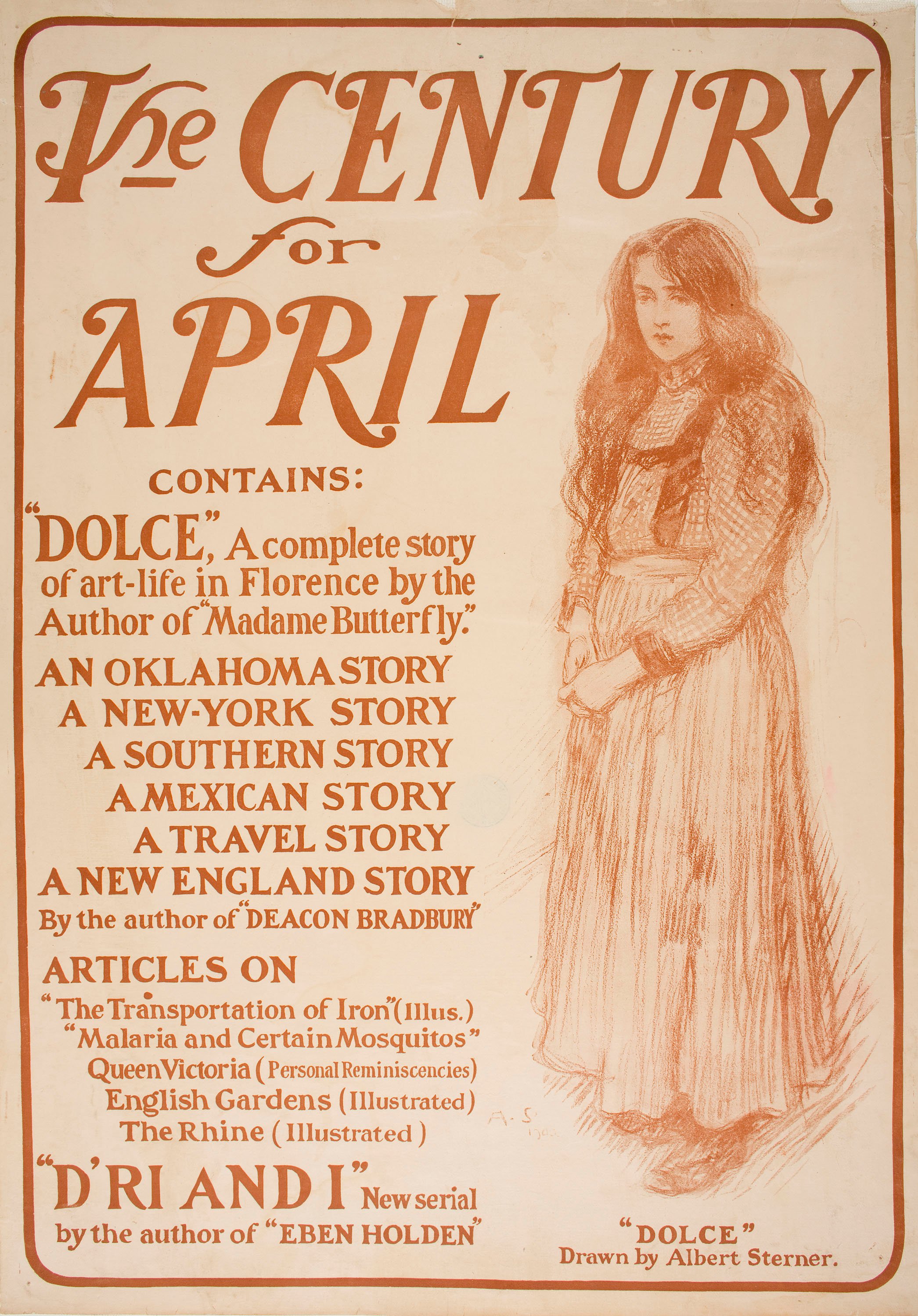 image for: Albert Edward Sterner - The Century for April - 1900