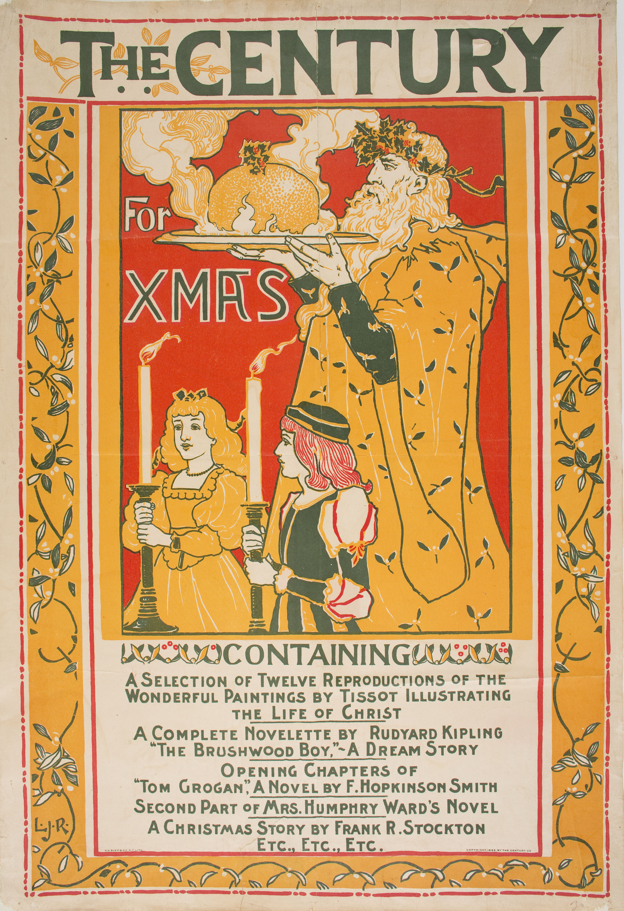 image for: Louis John Rhead - The Century for Xmas - 1895