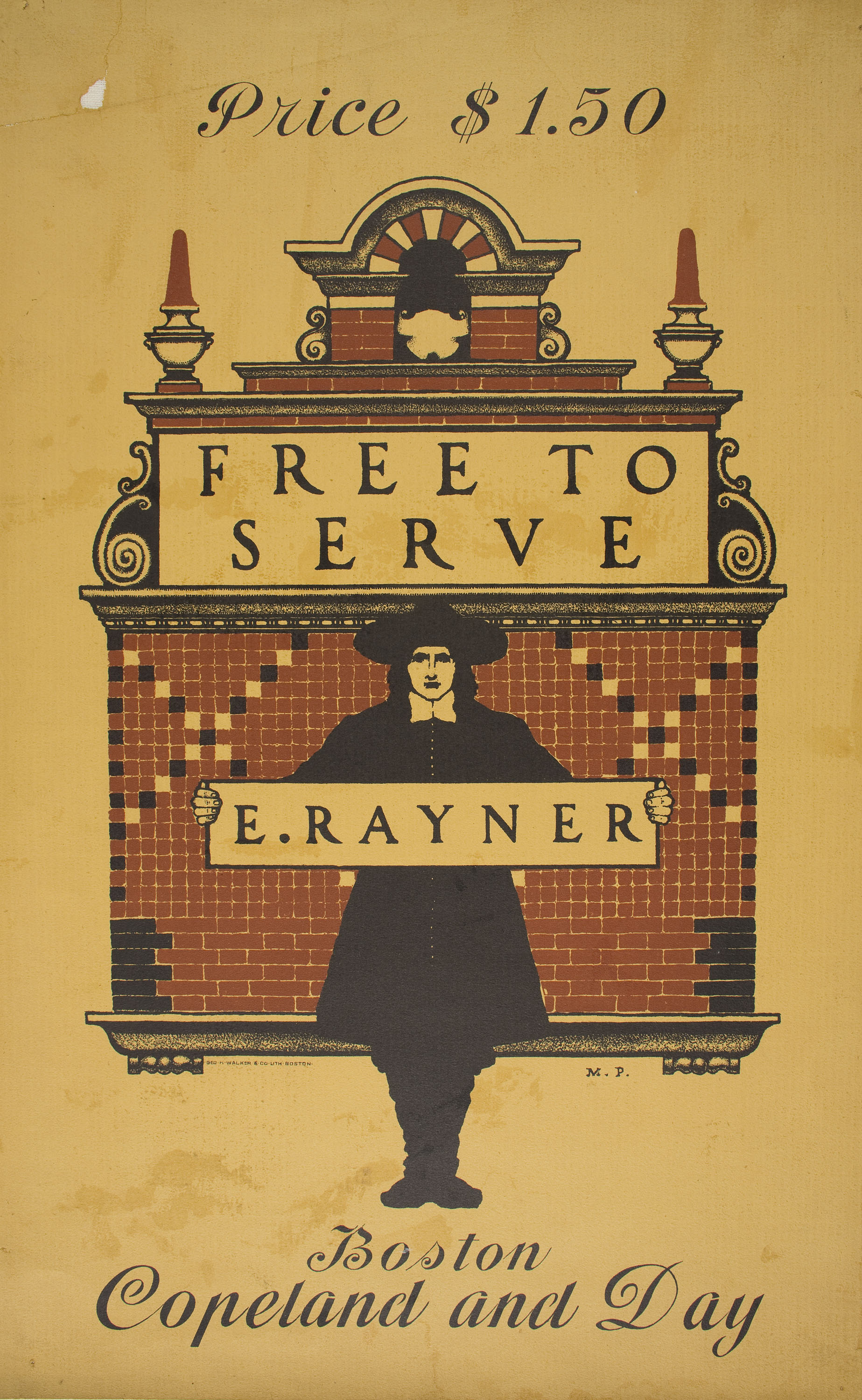 image for: Maxfield Parrish - Free to Serve - 1897