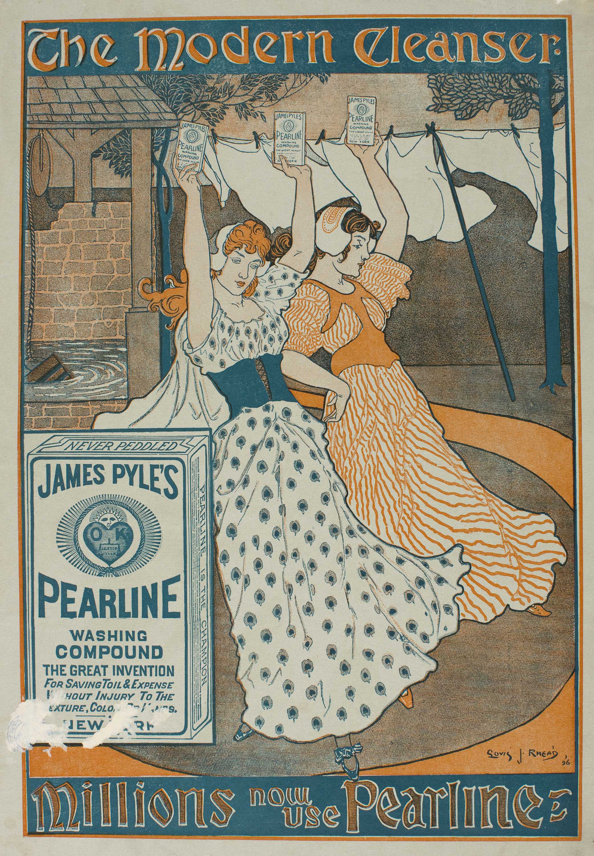 image for: Louis John Rhead - James Pyle's Pearline - 1896