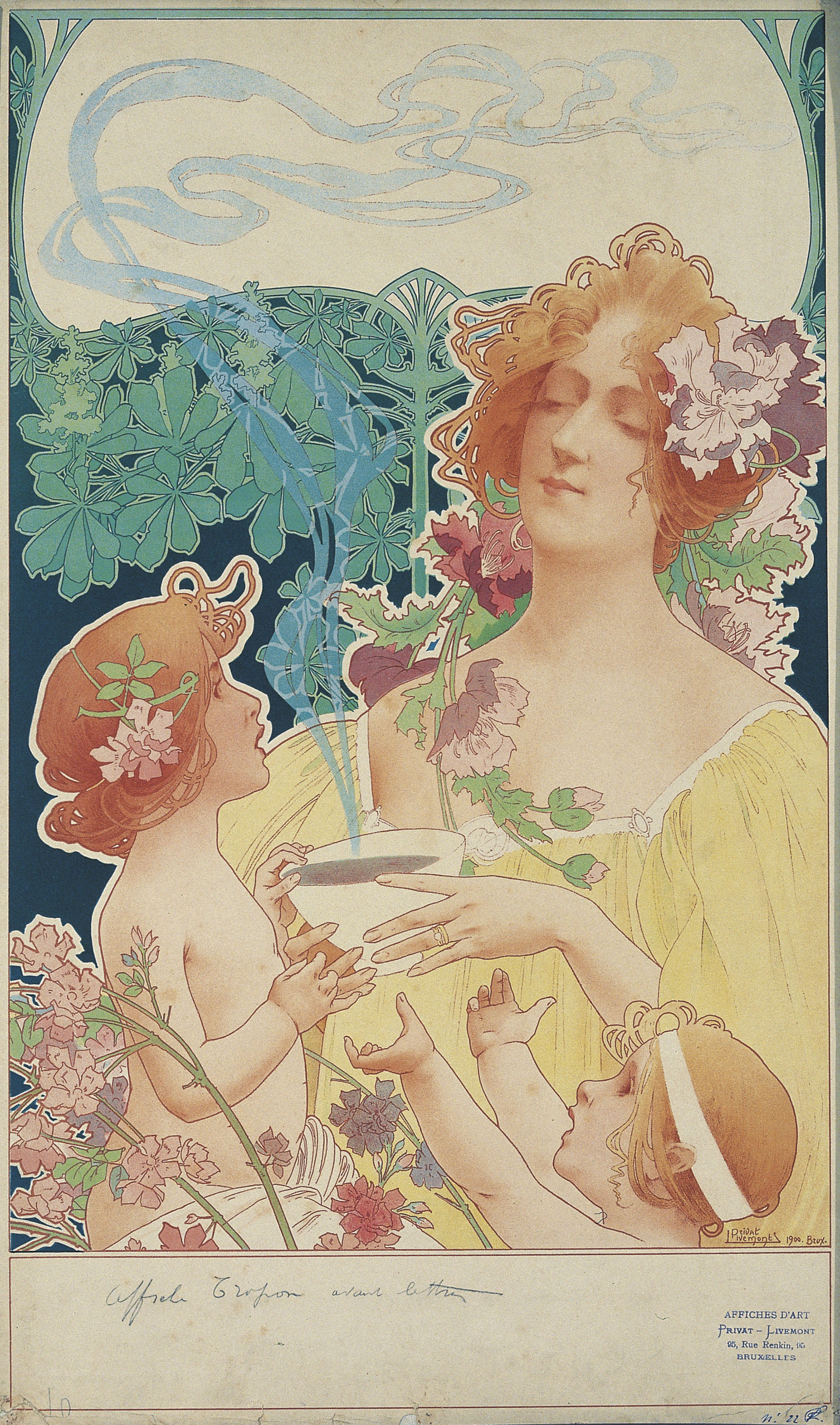 image for: Henri Privat-Livemont - Tropon Chocolat-cacao - 1900