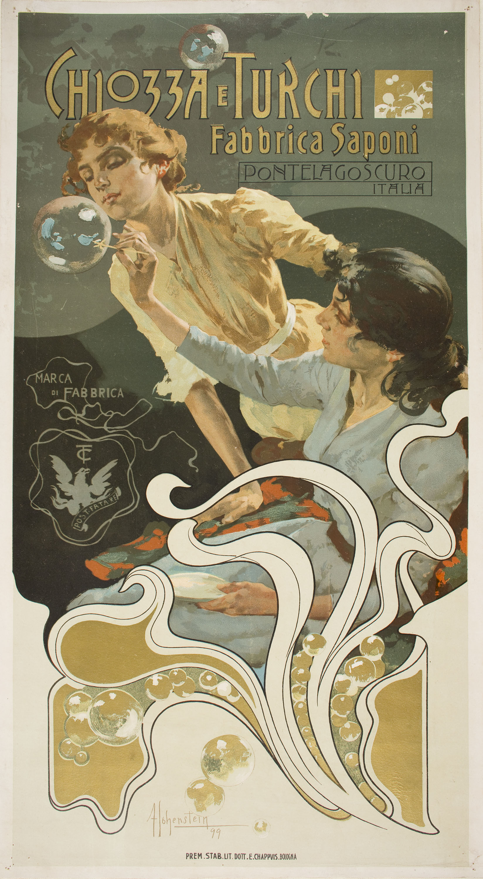 image for: Adolf Hohenstein - Chiozza e Turchi - 1899
