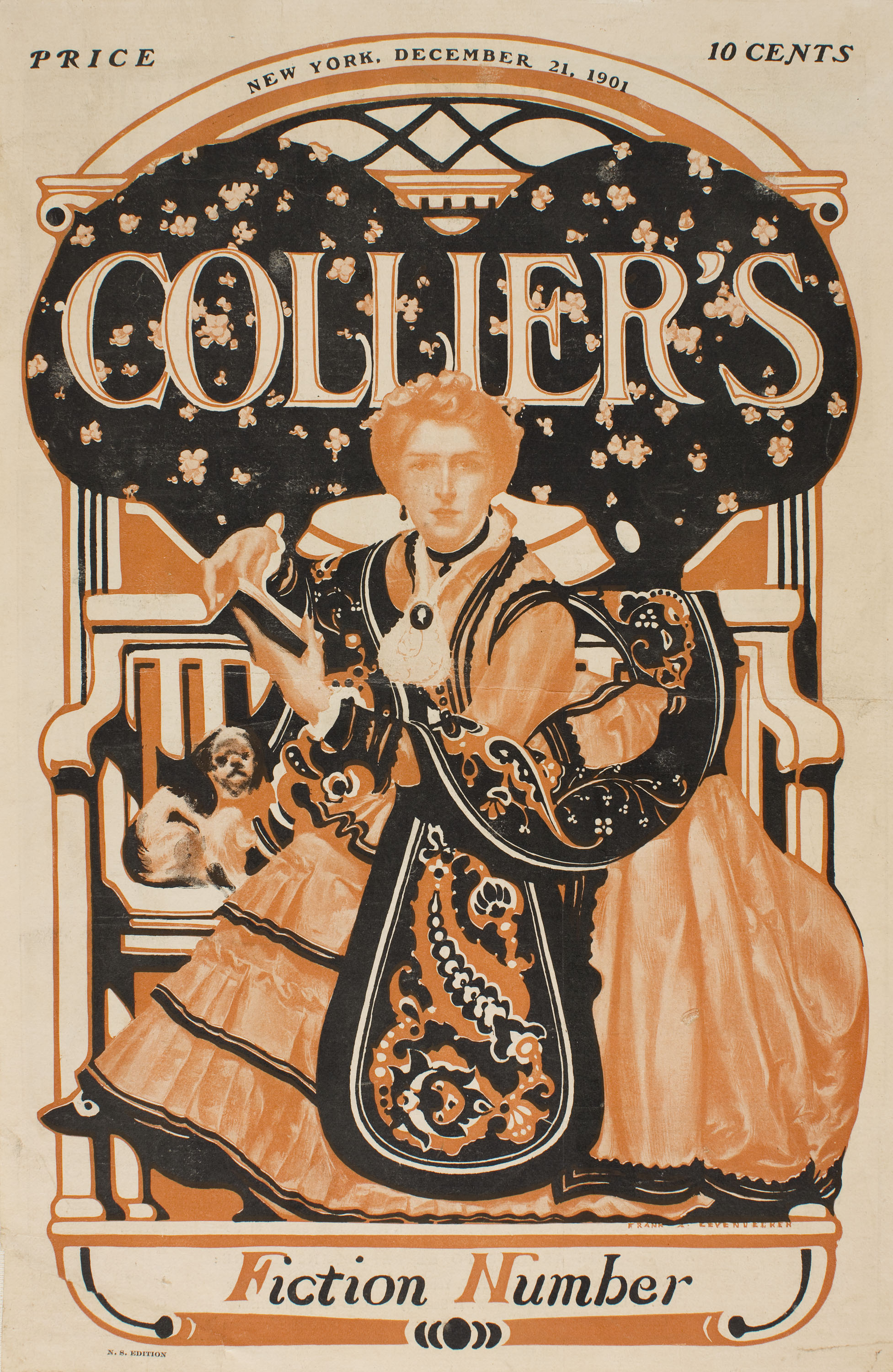 image for: Frank Xavier Leyendecker - Collier's. Fiction Number - 1901