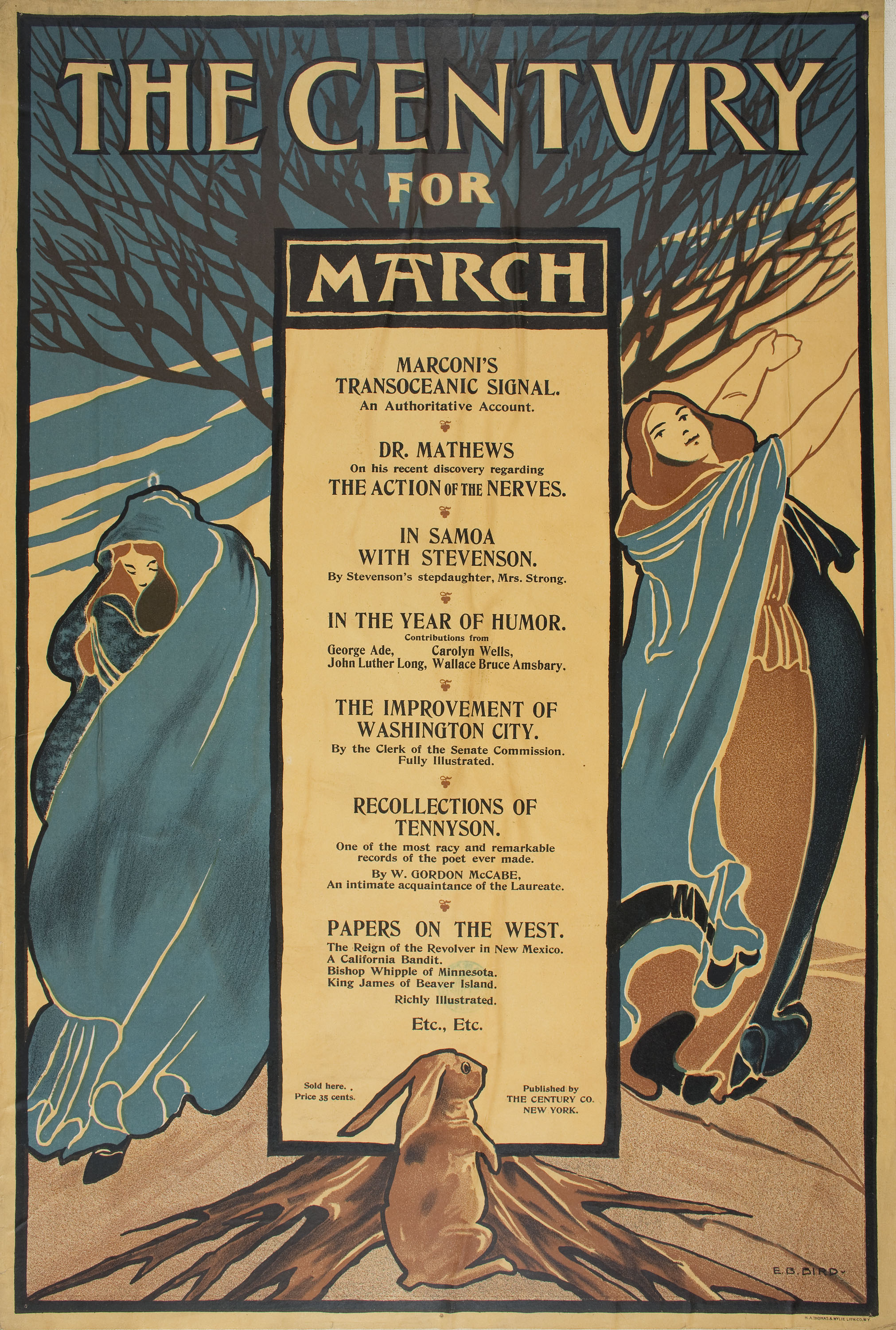 image for: Elisha Brown Bird - The Century for March - 1897 o anterior