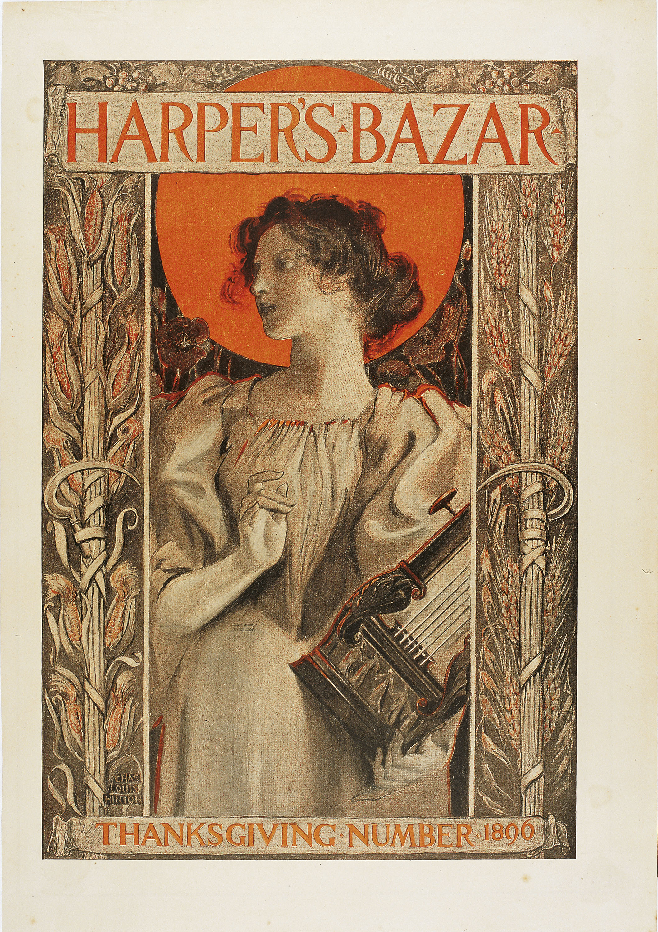 image for: Charles Louis Hinton - Harper's Bazar - 1896