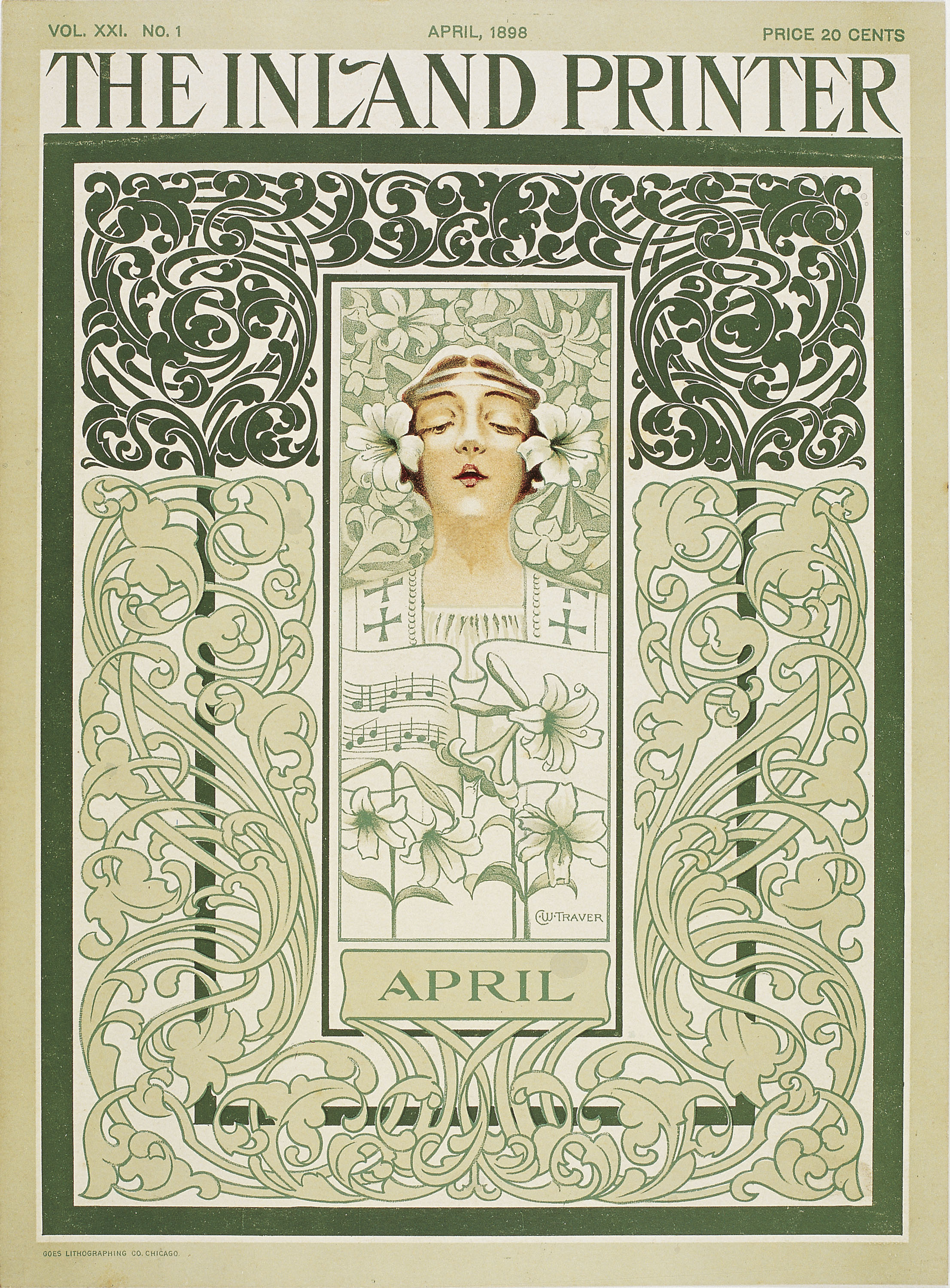 image for: Charles Warde Traver - The Inland Printer. April - 1898