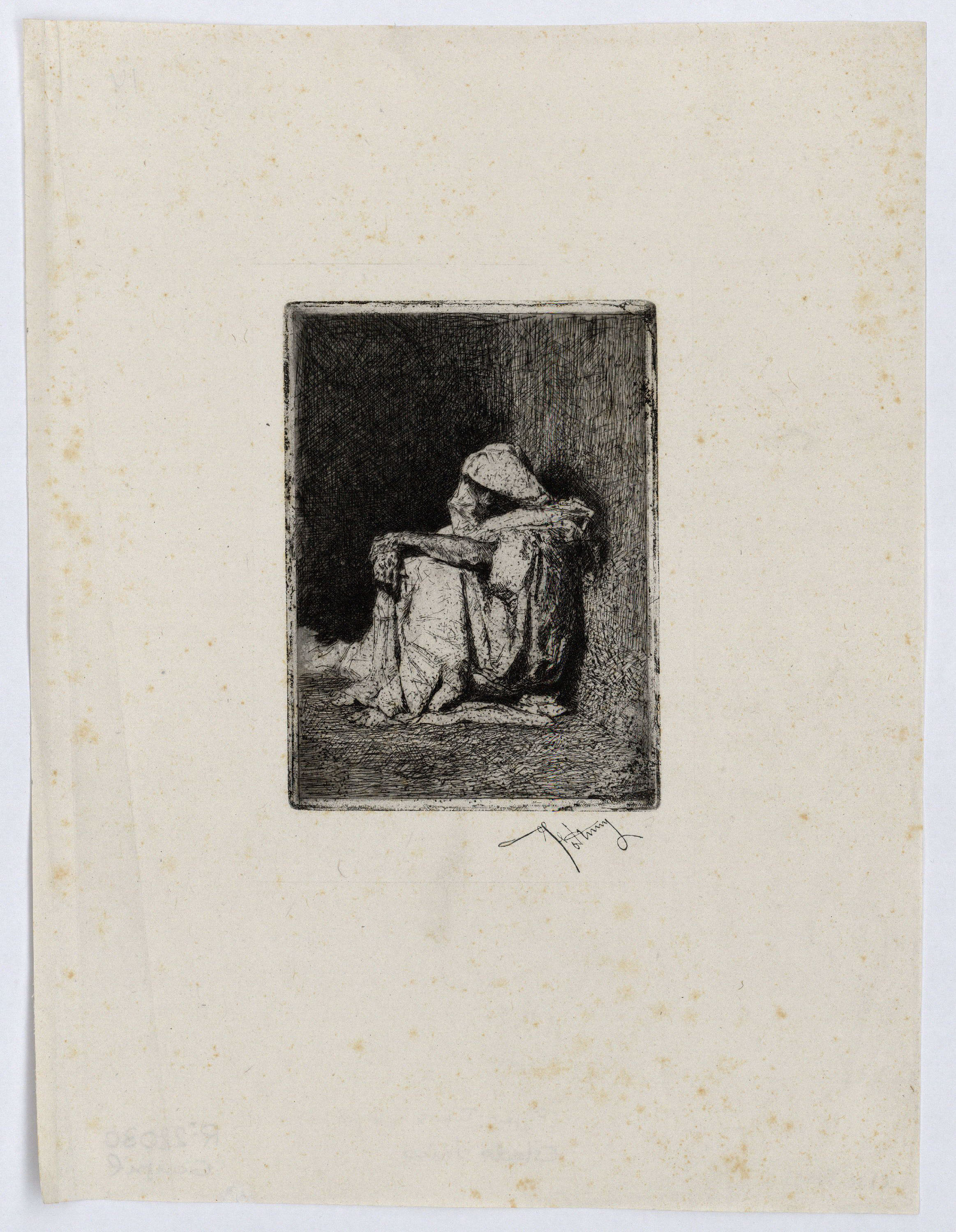 image for: Marià Fortuny - Àrab assegut - [no-dating]