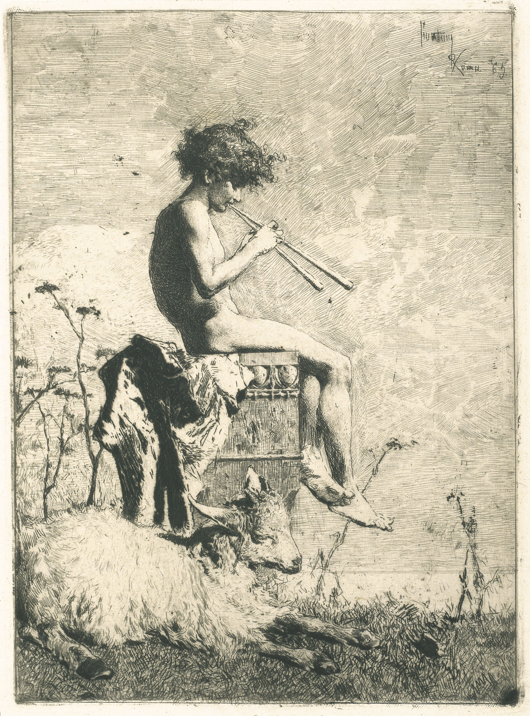 image for: Marià Fortuny - Idil·li - 1865