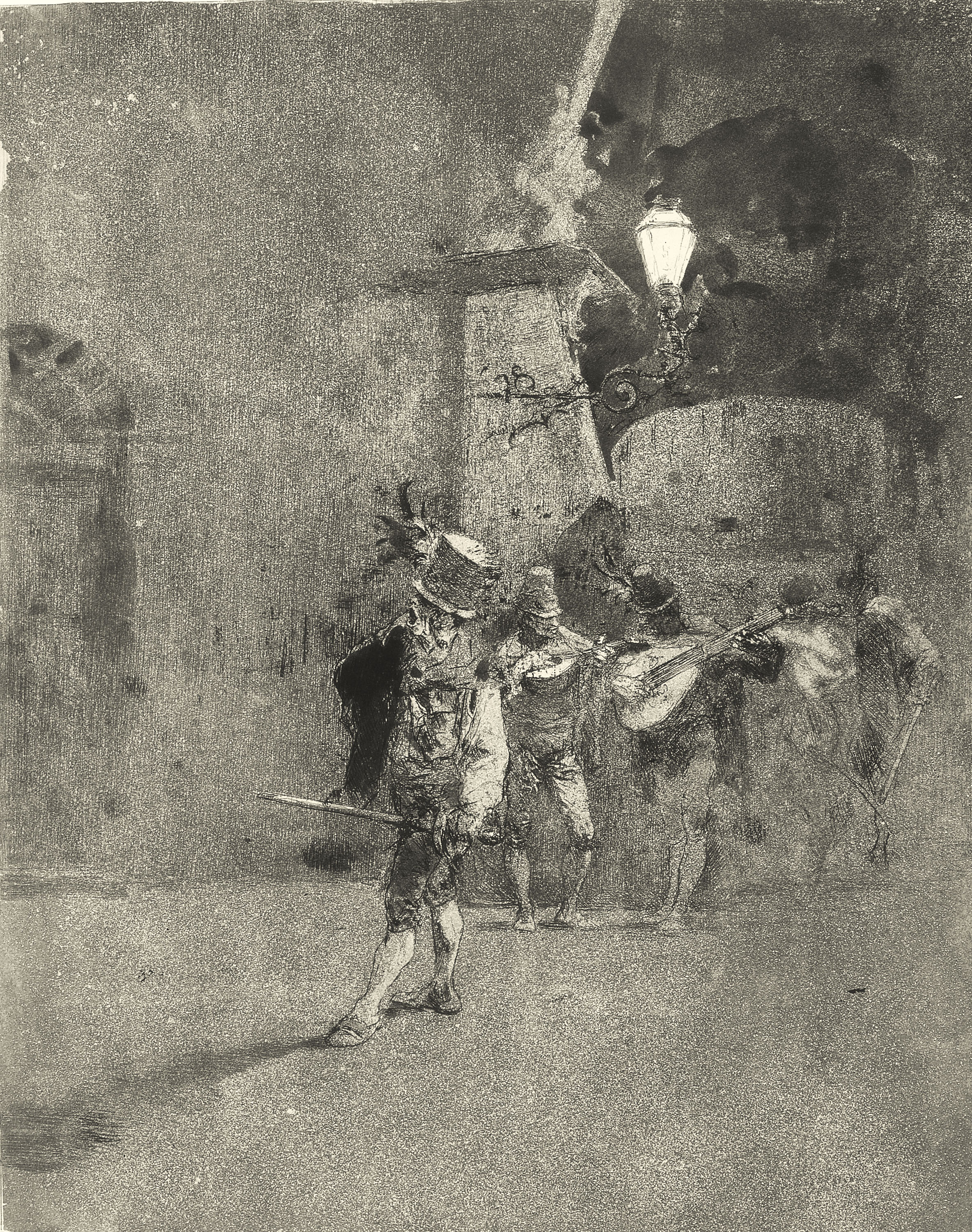 image for: Marià Fortuny - Ronda nocturna - Cap a 1863-1865