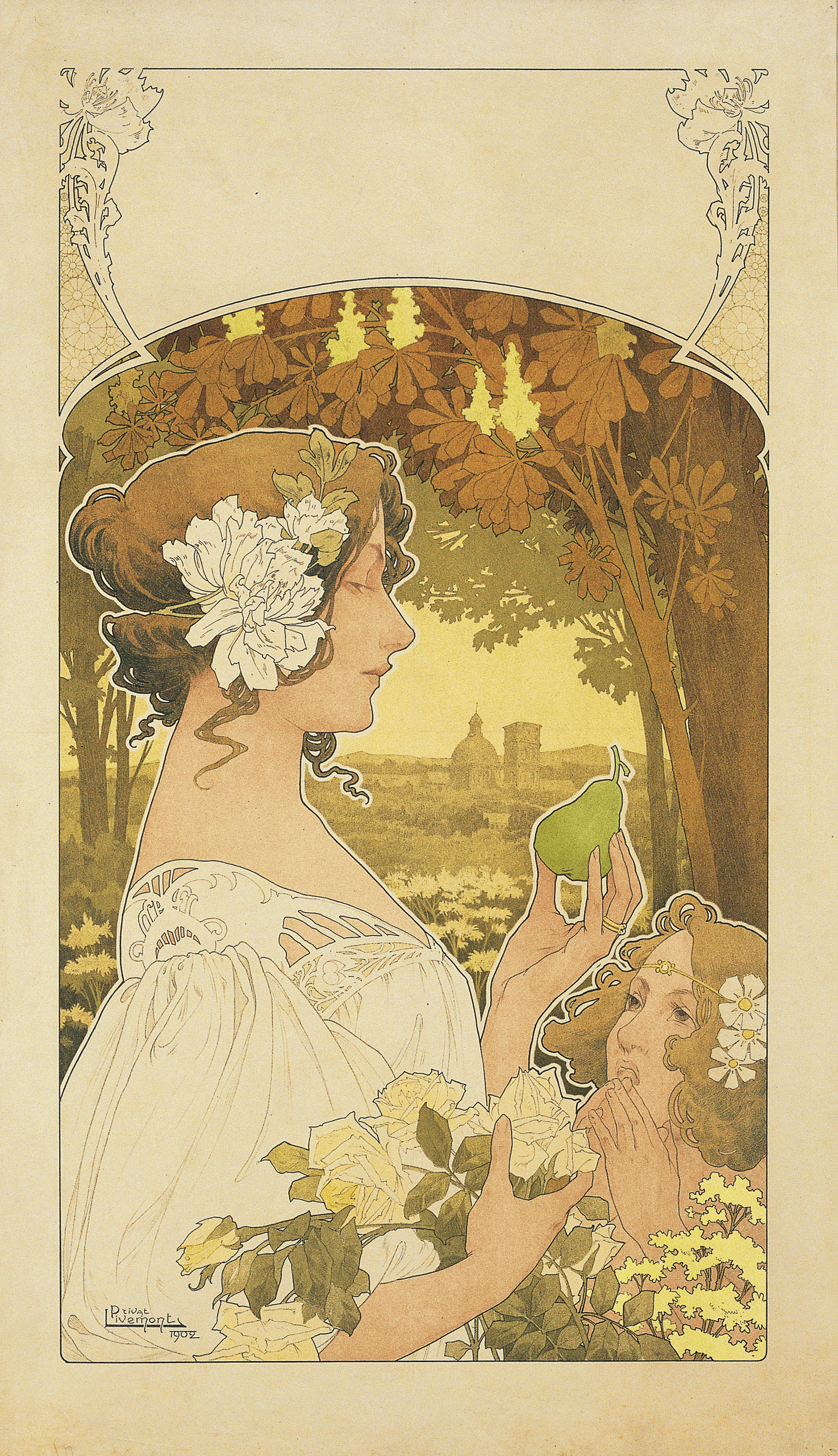 image for: Henri Privat-Livemont - [Michiels Frères Pépiniéristes Architectes de Jardins] - 1902
