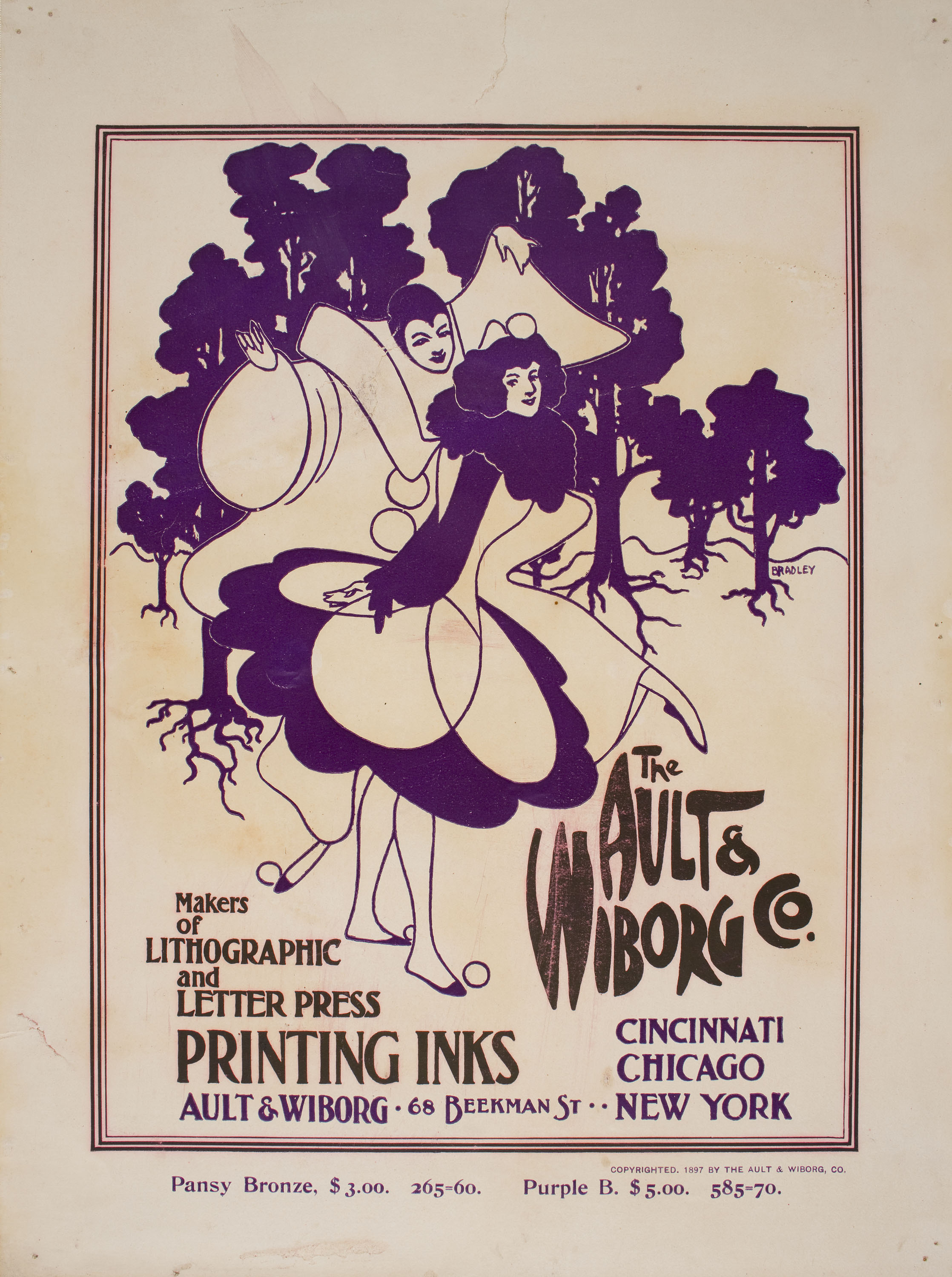 image for: William Henry Bradley - The Ault & Wiborg Co. - 1897