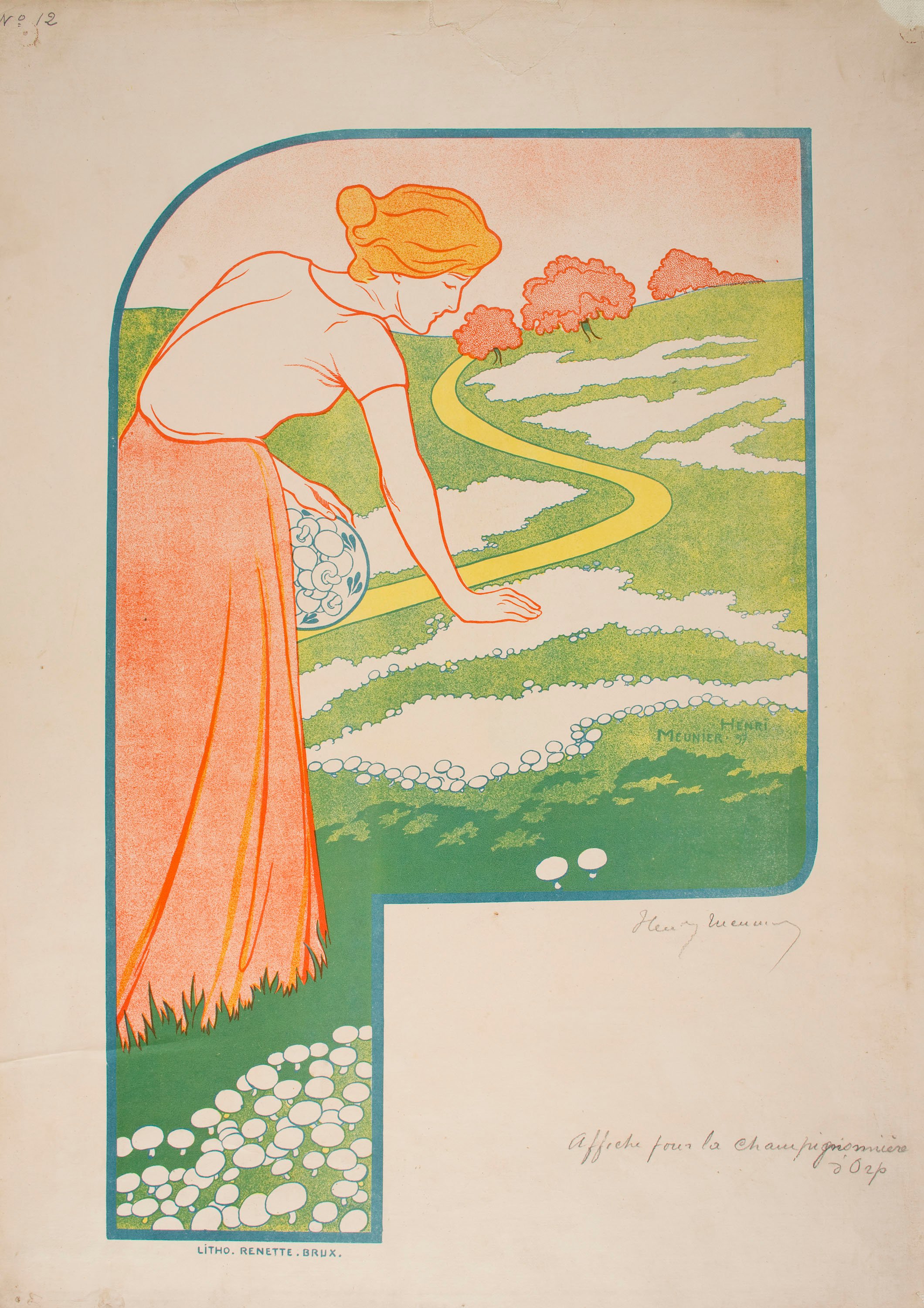 image for: Henri Meunier - [Grandes champignonnières d'Orp (Belgique)] - 1897