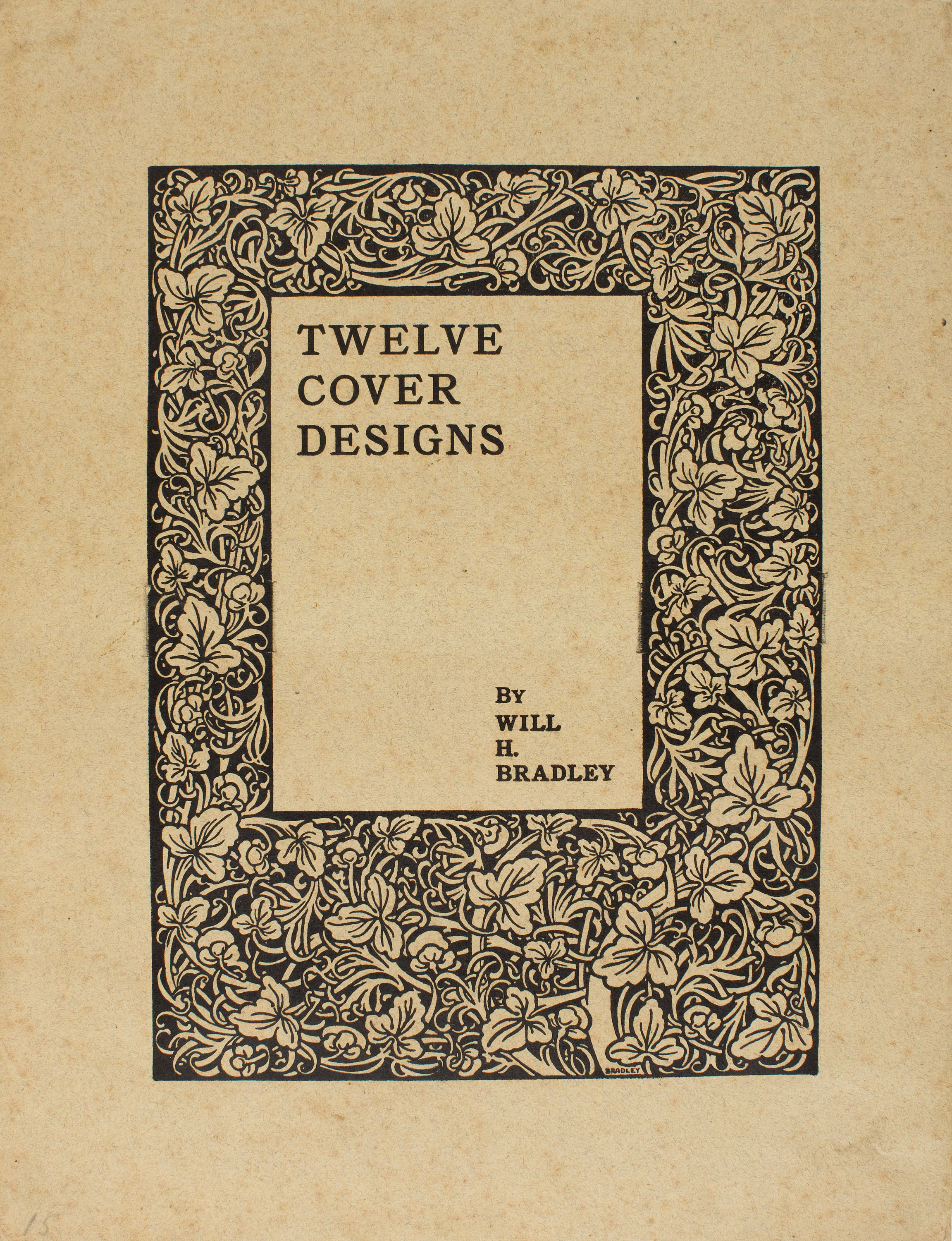 image for: William Henry Bradley - Twelve Cover Designs - 1894