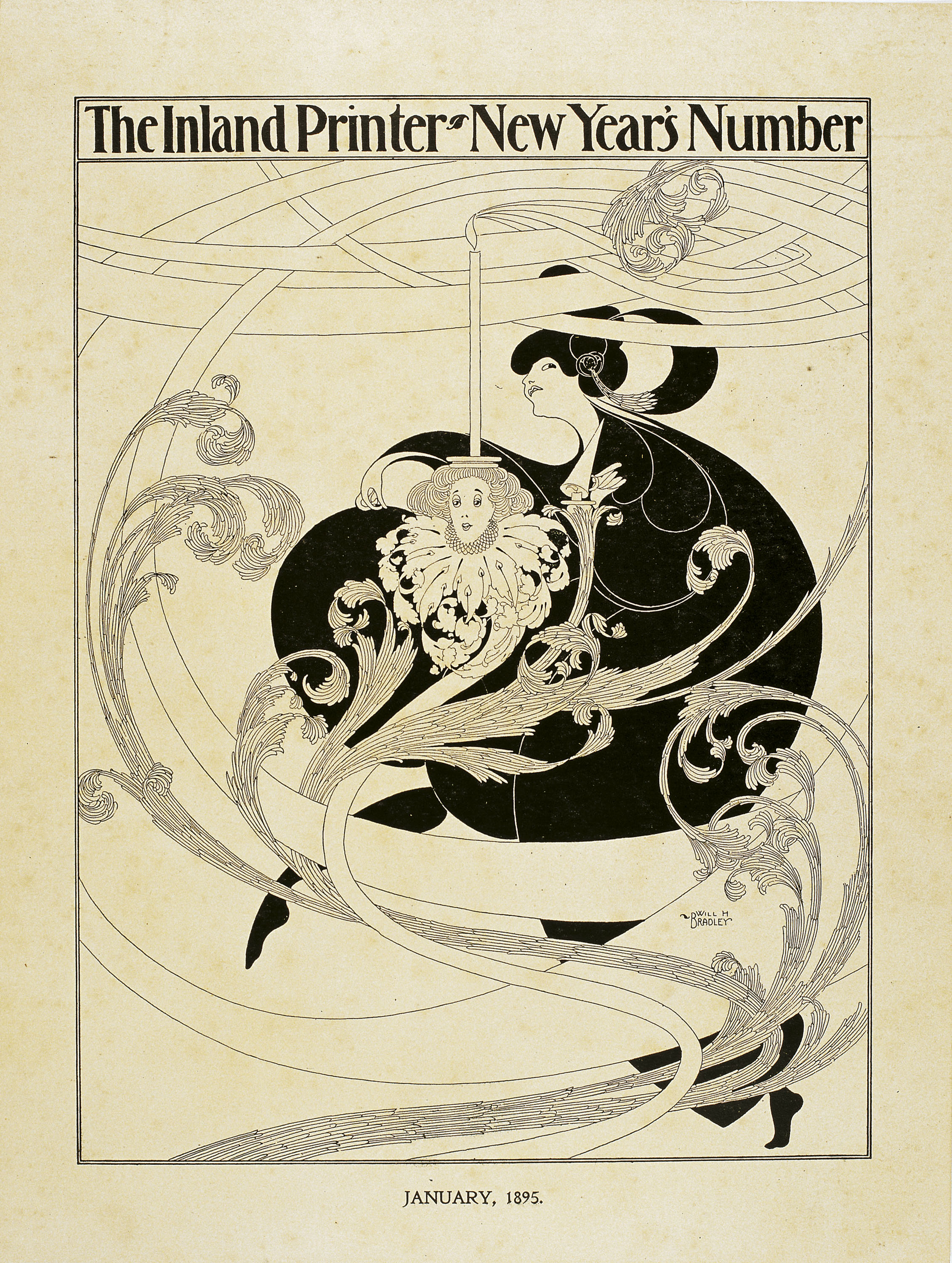 image for: William Henry Bradley - The Inland Printer. New Year's Number. January, 1895 - 1895