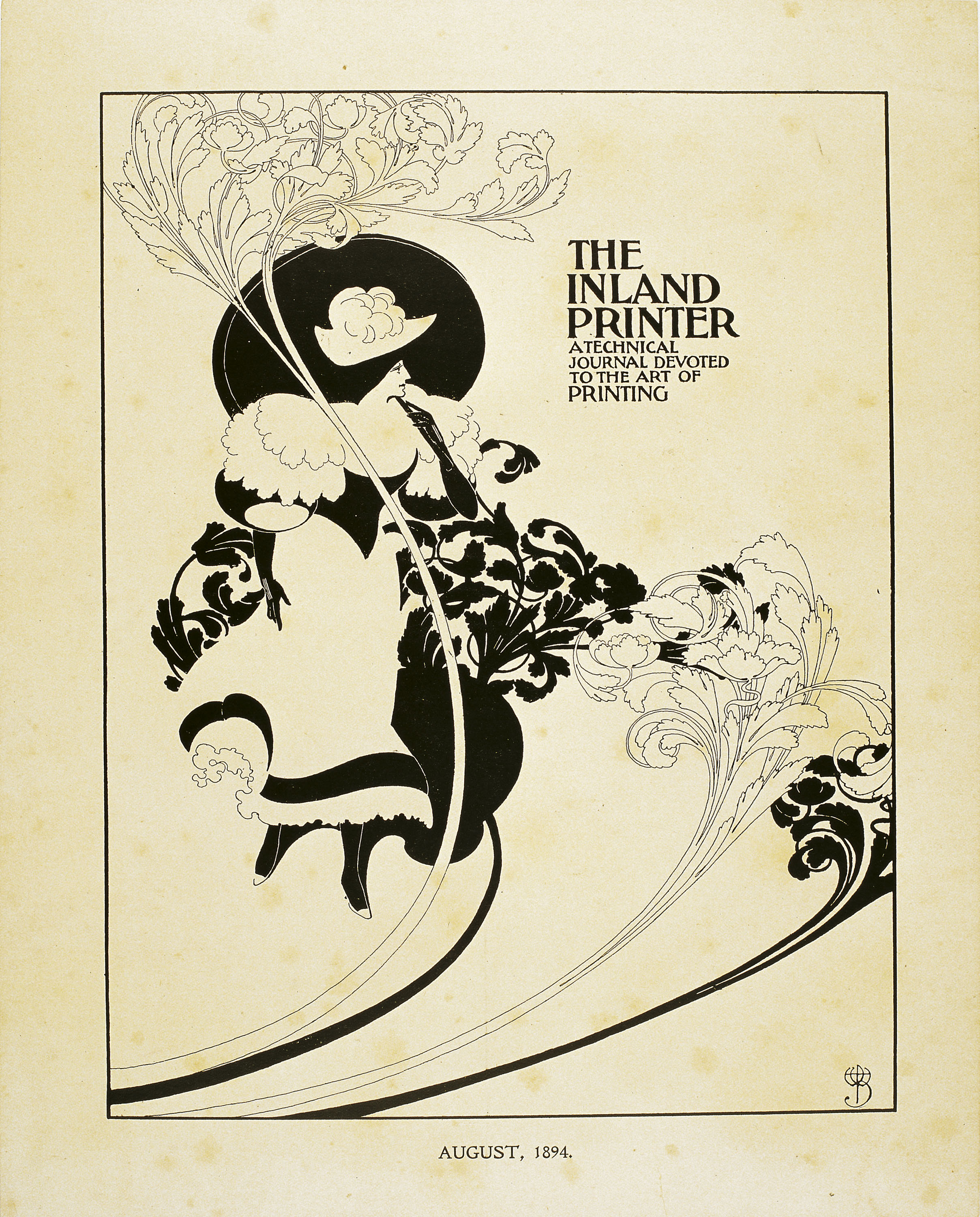 image for: William Henry Bradley - The Inland Printer. August, 1894 - 1894