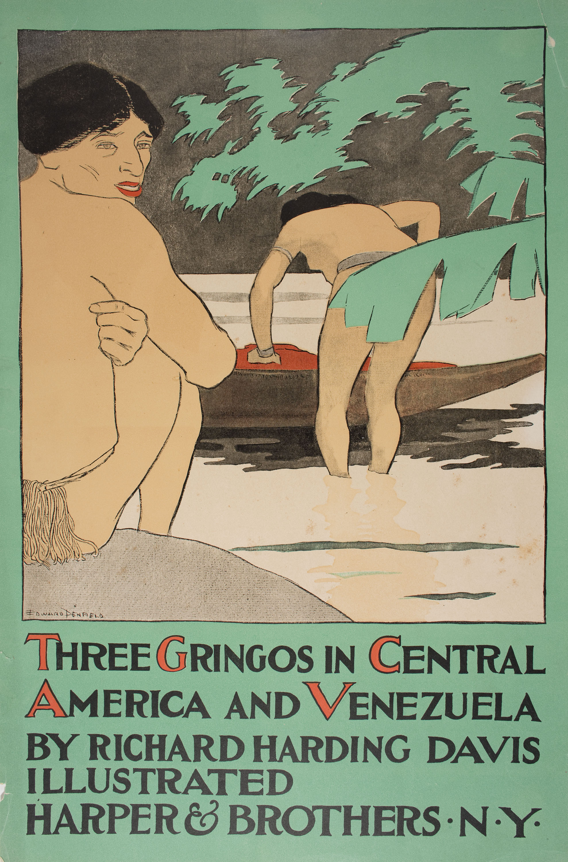 image for: Edward Penfield - Three Gringos in Central America and Venezuela - 1896