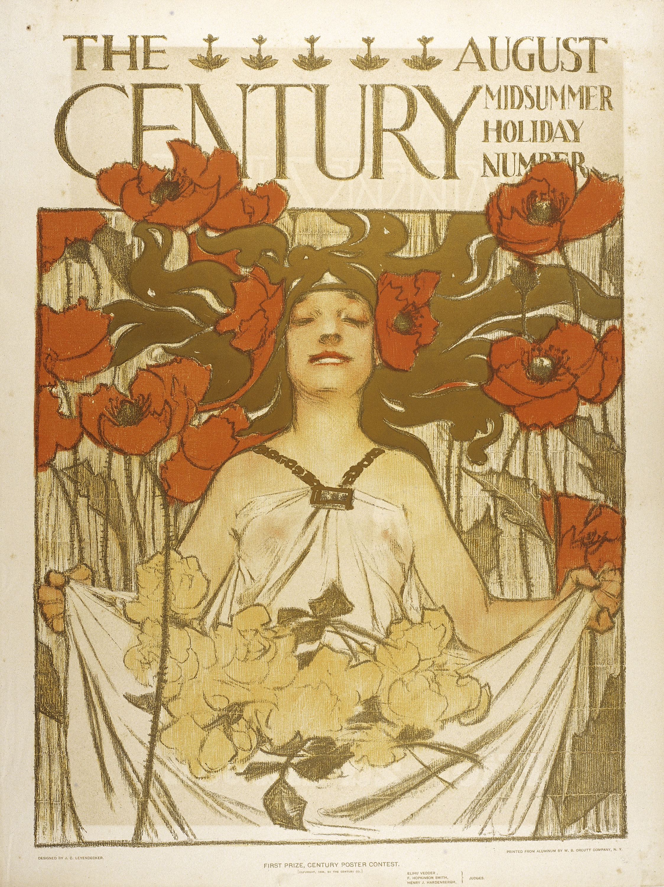 image for: Joseph Christian Leyendecker - The Century. August - 1896