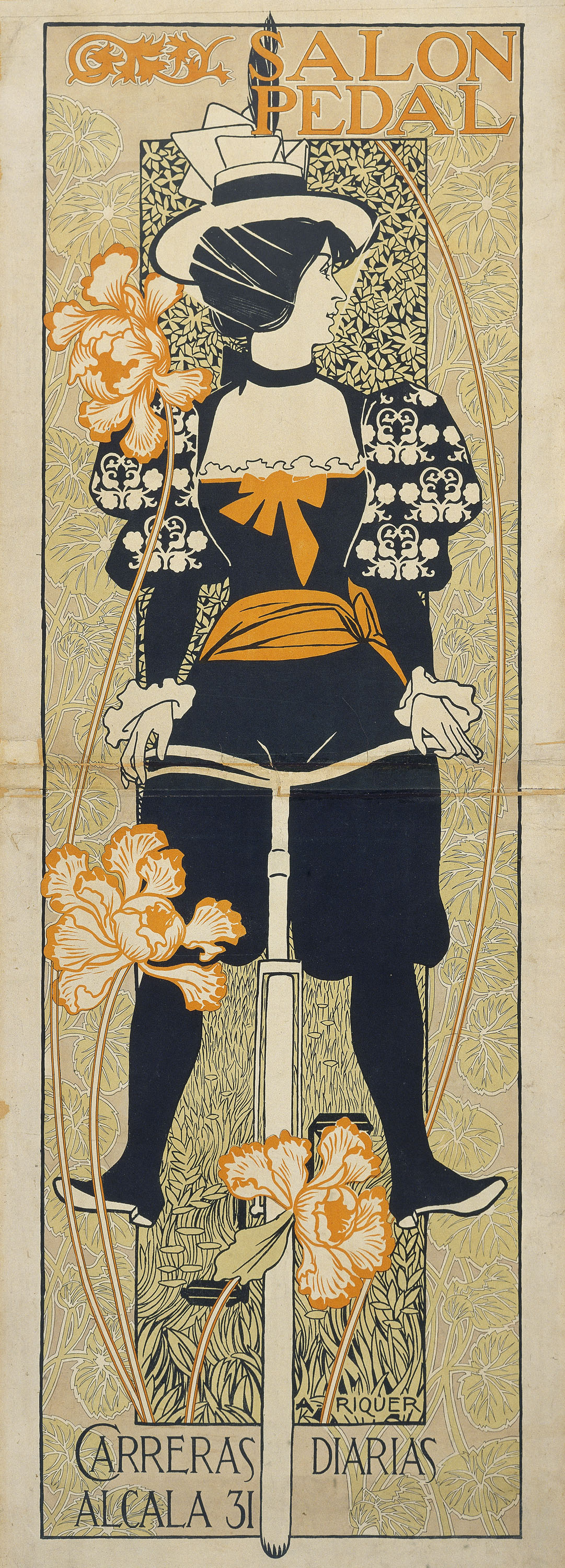 image for: Alexandre de Riquer - Salon Pedal - 1897