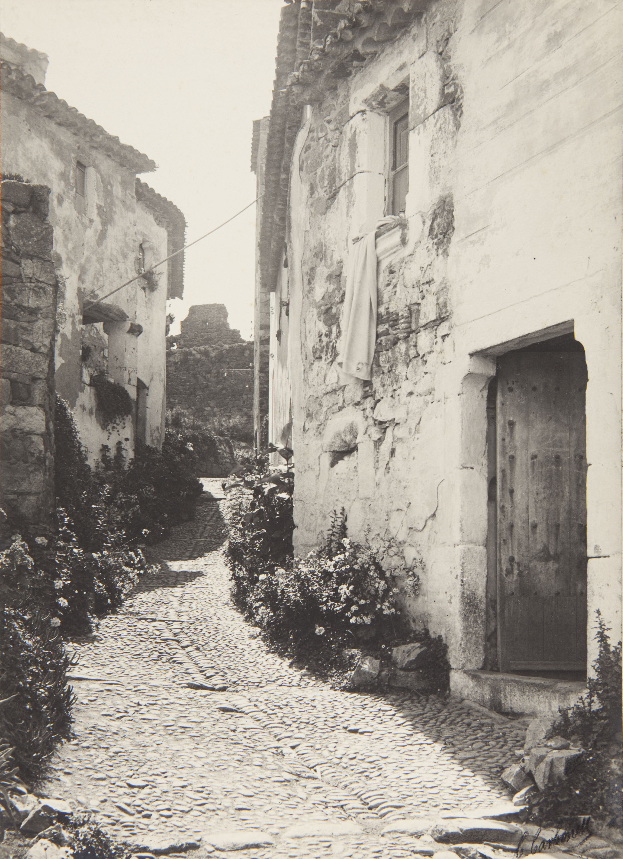 image for: Claudi Carbonell - Tossa. Un carrer de Vila Vella - No datat