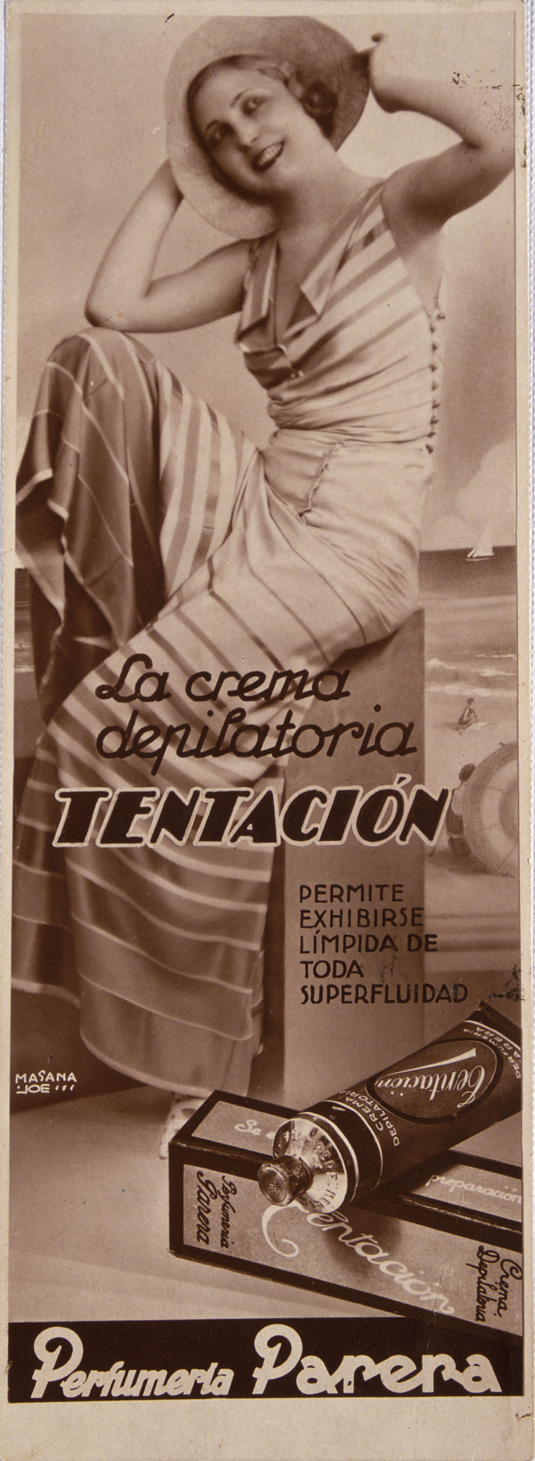 Josep Masana - Crema depilatòria «Tentación» - No datat image for: Josep Masana - Crema depilatòria «Tentación» - No datat