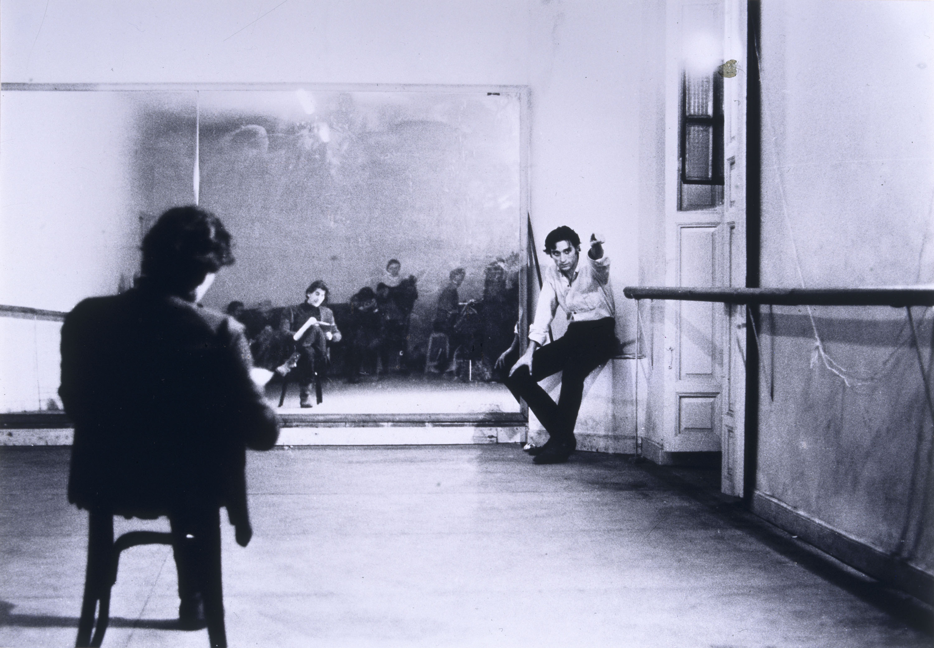 image for: Colita - Antonio Gades, ensayo en la Academia de Juan de Dios - Barcelona, 1965