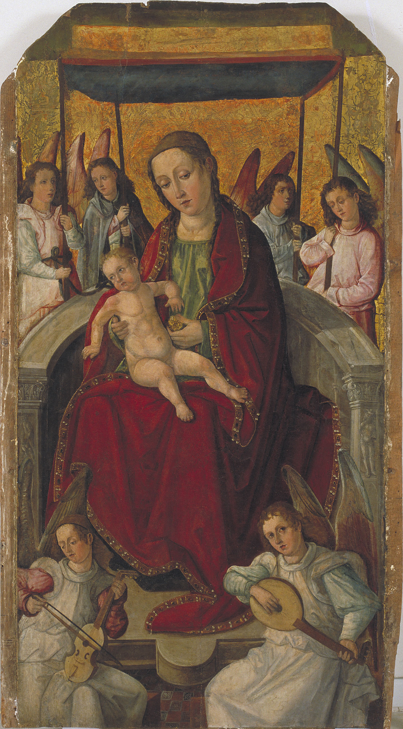 image for: Francesc d'Osona - Mare de Déu - Cap a 1500-1505