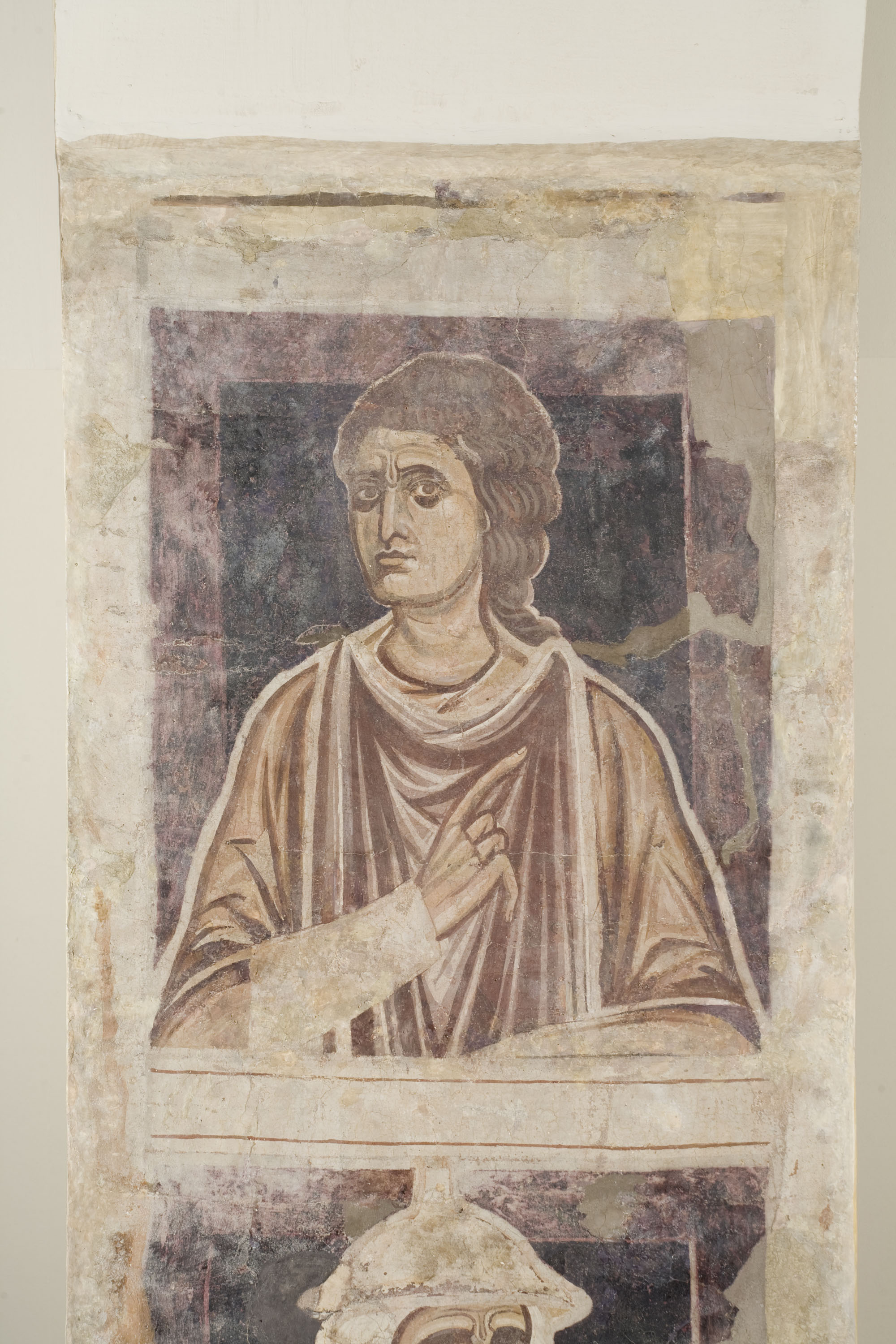 image for: Mestre de la sala capitular de Sixena - D'Er a Simeó de la genealogia de Crist segons Lluc, de la sala capitular de Sixena - Entre 1196-1208 [1]