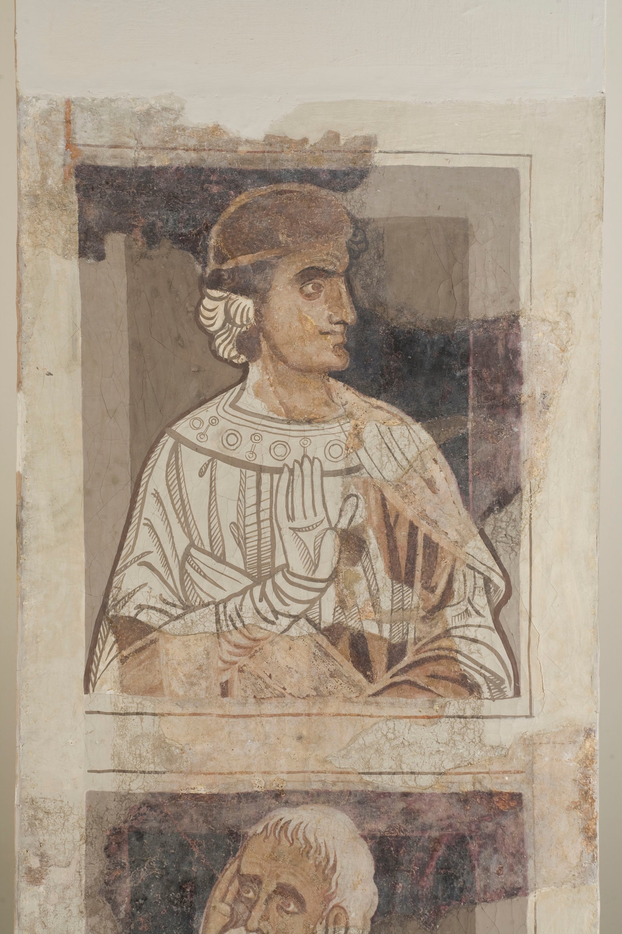 image for: Mestre de la sala capitular de Sixena - D'Eliaquim a Jessè de la genealogia de Crist segons Lluc, de la sala capitular de Sixena - Entre 1196-1208 [1]