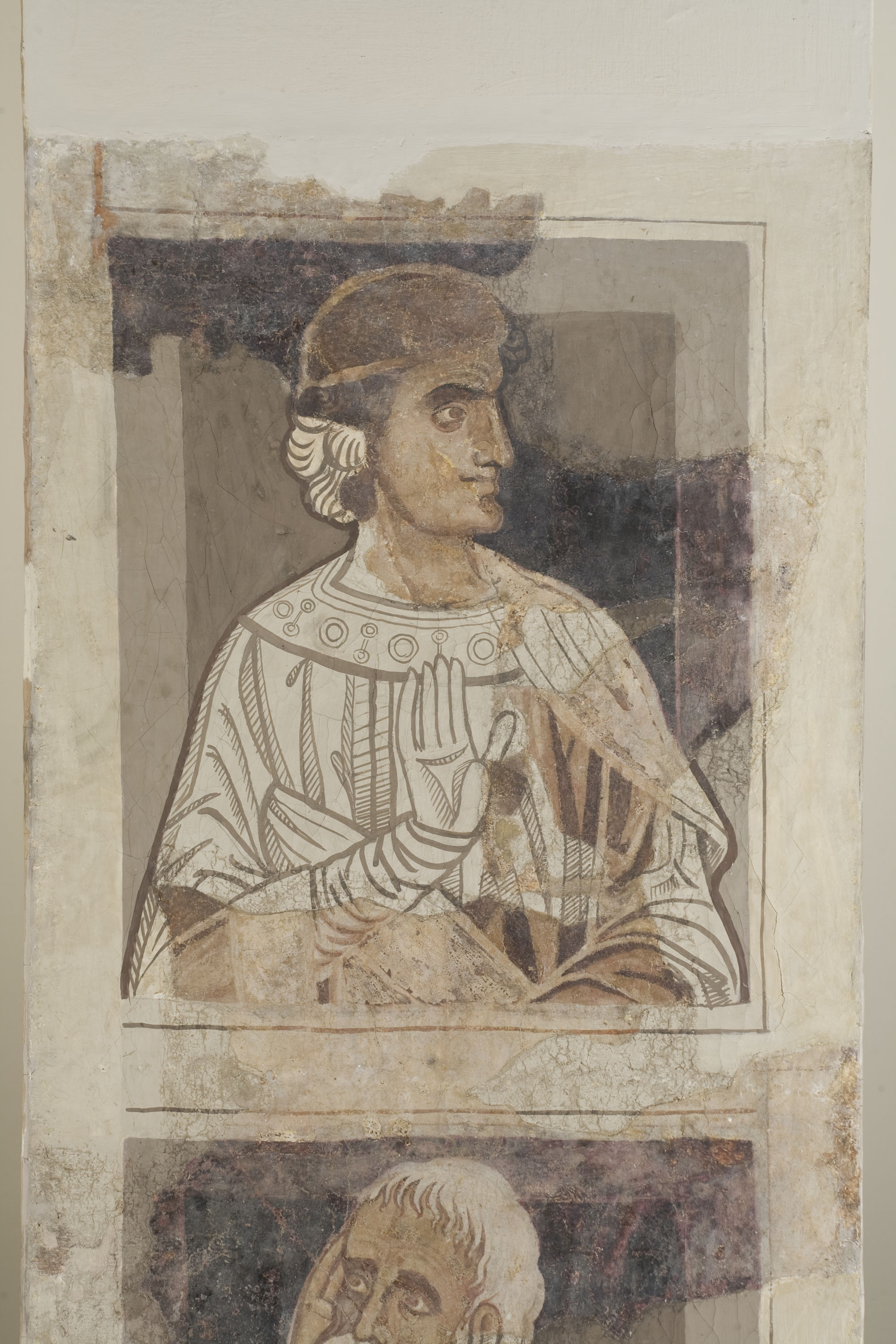 image for: Mestre de la sala capitular de Sixena - D'Eliaquim a Jessè de la genealogia de Crist segons Lluc, de la sala capitular de Sixena - Entre 1196-1208 [1]