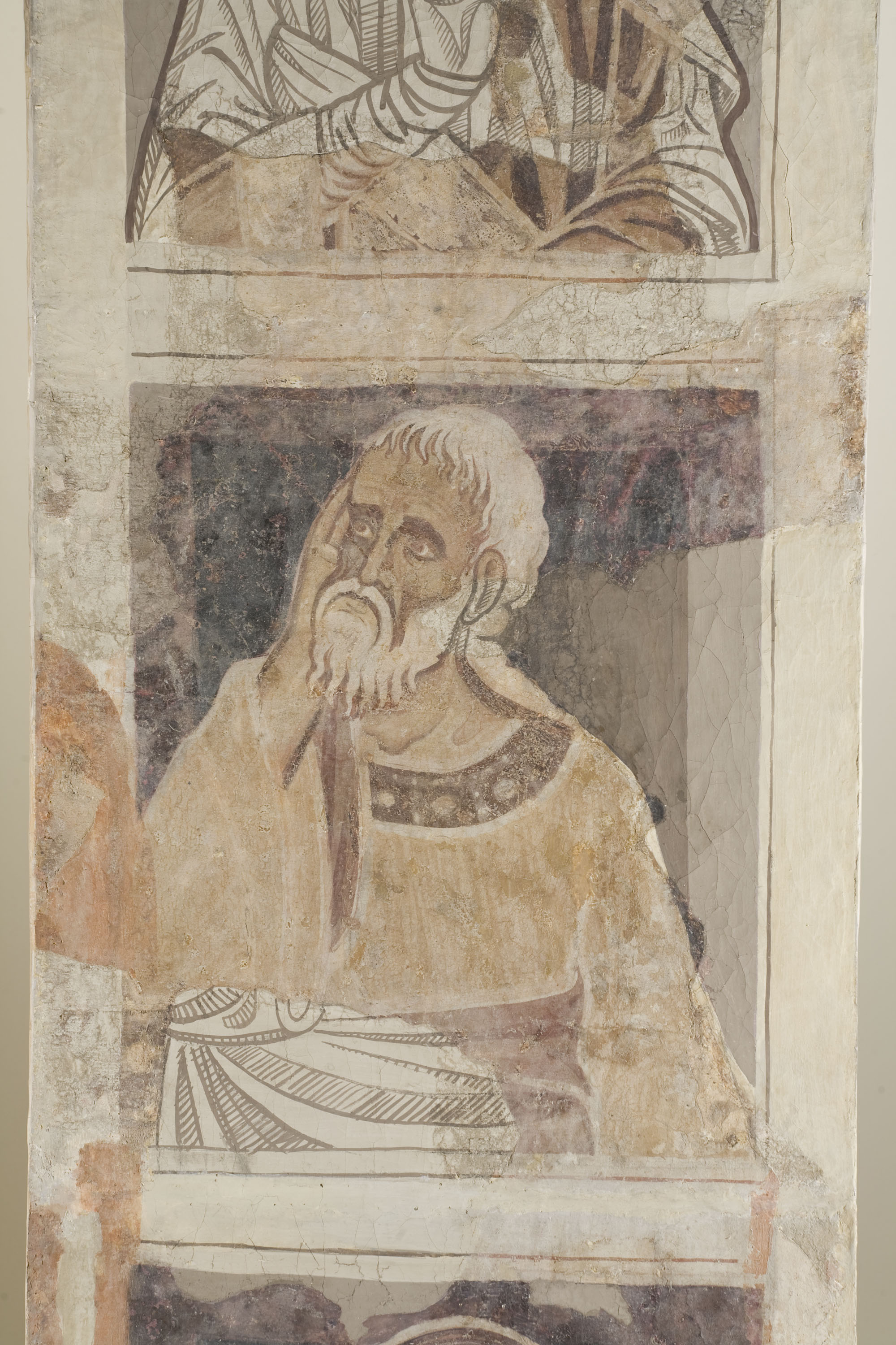 image for: Mestre de la sala capitular de Sixena - D'Eliaquim a Jessè de la genealogia de Crist segons Lluc, de la sala capitular de Sixena - Entre 1196-1208 [2]