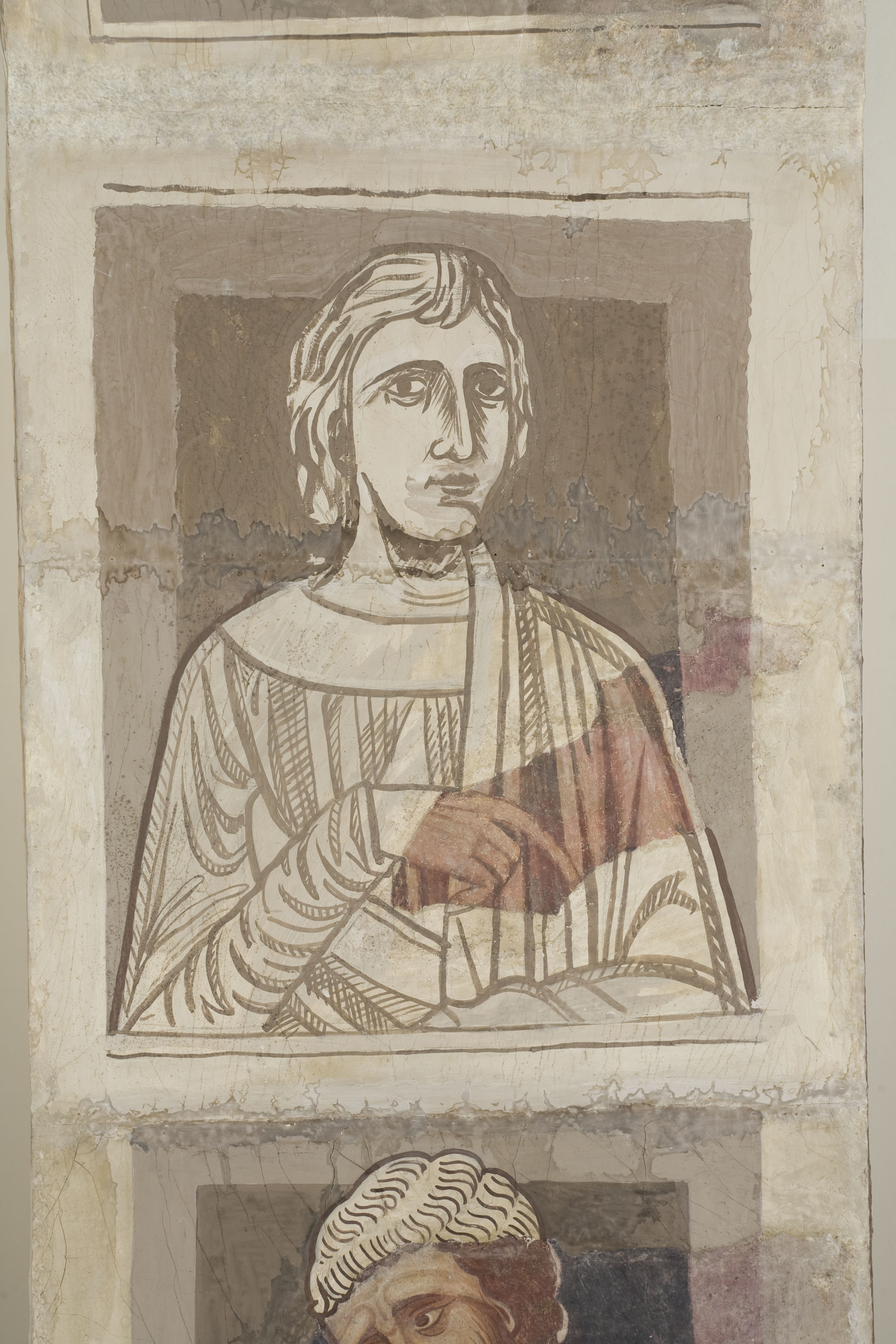 image for: Mestre de la sala capitular de Sixena - De Nangai a Resà de la genealogia de Crist segons Lluc, de la sala capitular de Sixena - Entre 1196-1208 [1]