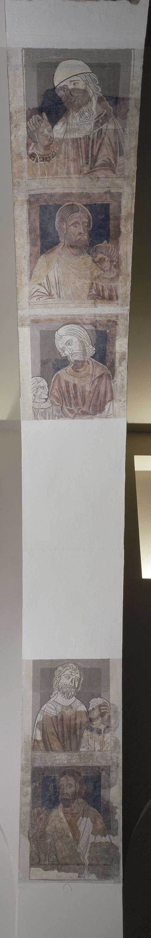 image for: Mestre de la sala capitular de Sixena - D'Abihud a Eleazar de la genealogia de Crist segons Mateu, de la sala capitular de Sixena - Entre 1196-1208