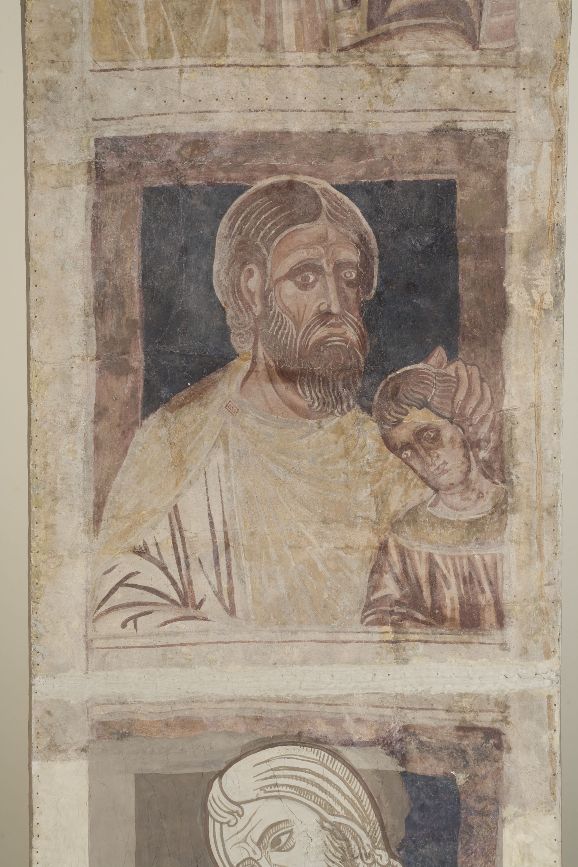 image for: Mestre de la sala capitular de Sixena - D'Abihud a Eleazar de la genealogia de Crist segons Mateu, de la sala capitular de Sixena - Entre 1196-1208 [2]