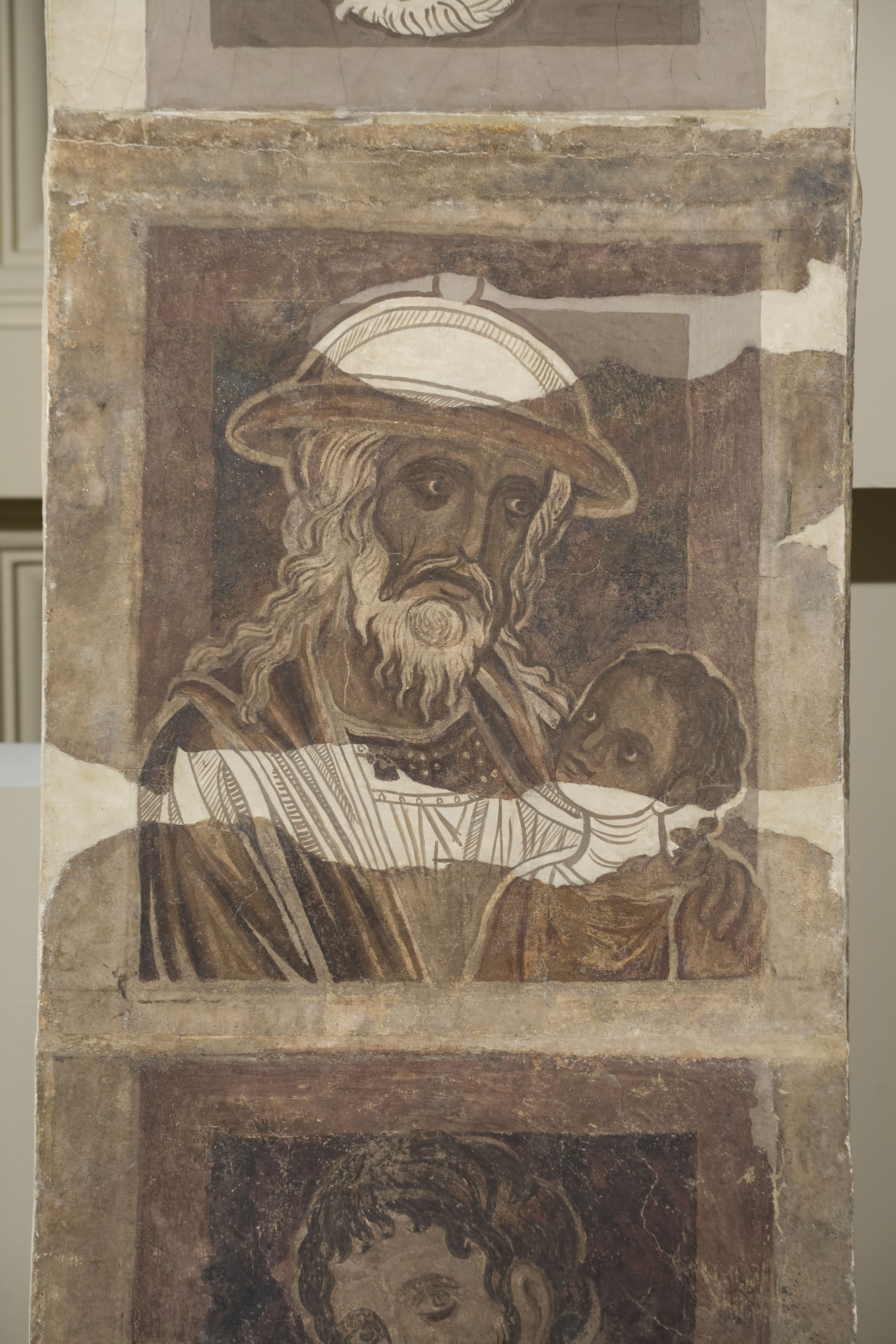 image for: Mestre de la sala capitular de Sixena - De Fares a Naason de la genealogia de Crist segons Mateu, de la sala capitular de Sixena - Entre 1196-1200 [1]