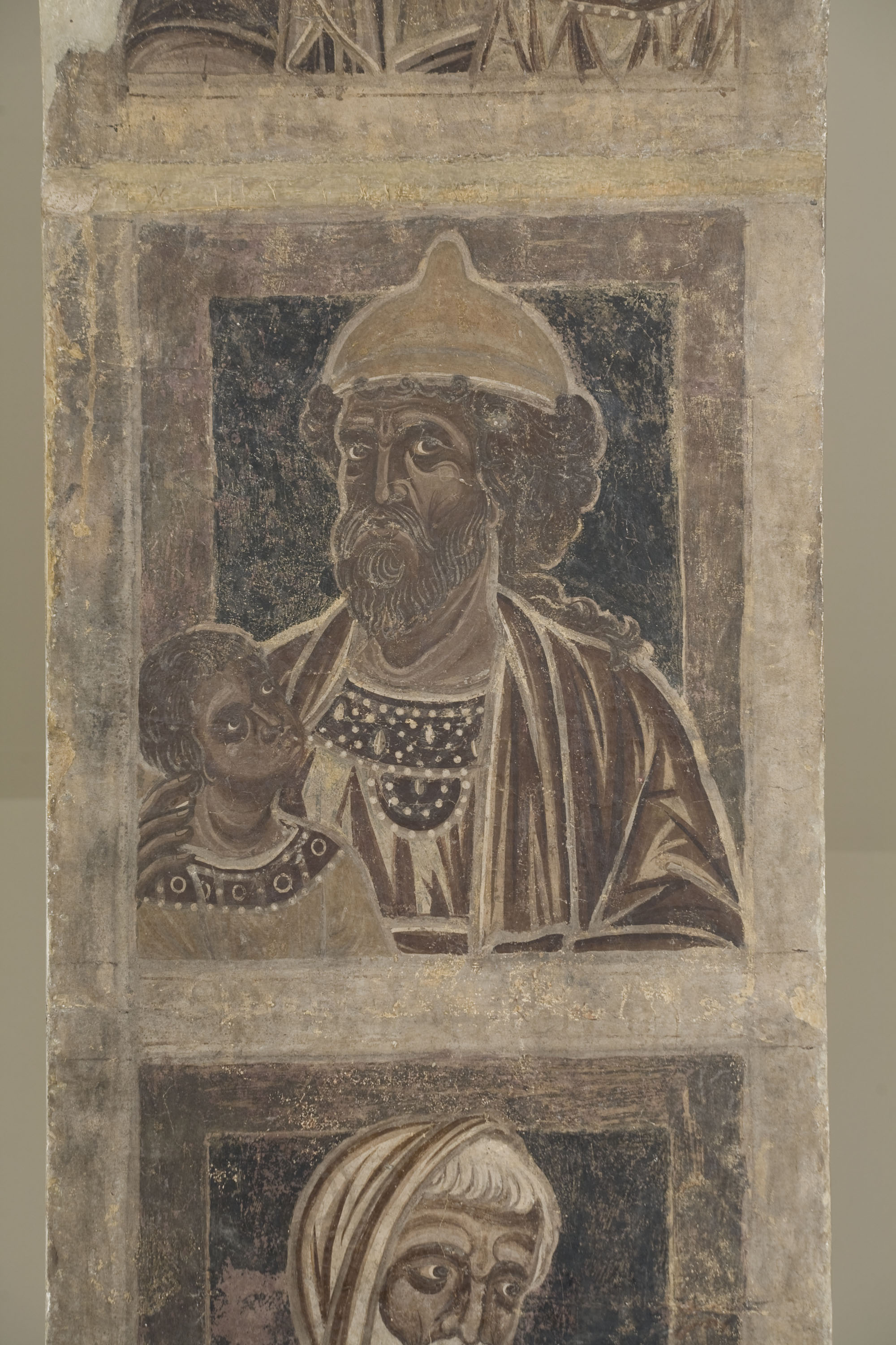 image for: Mestre de la sala capitular de Sixena - De Fares a Naason de la genealogia de Crist segons Mateu, de la sala capitular de Sixena - Entre 1196-1200 [4]