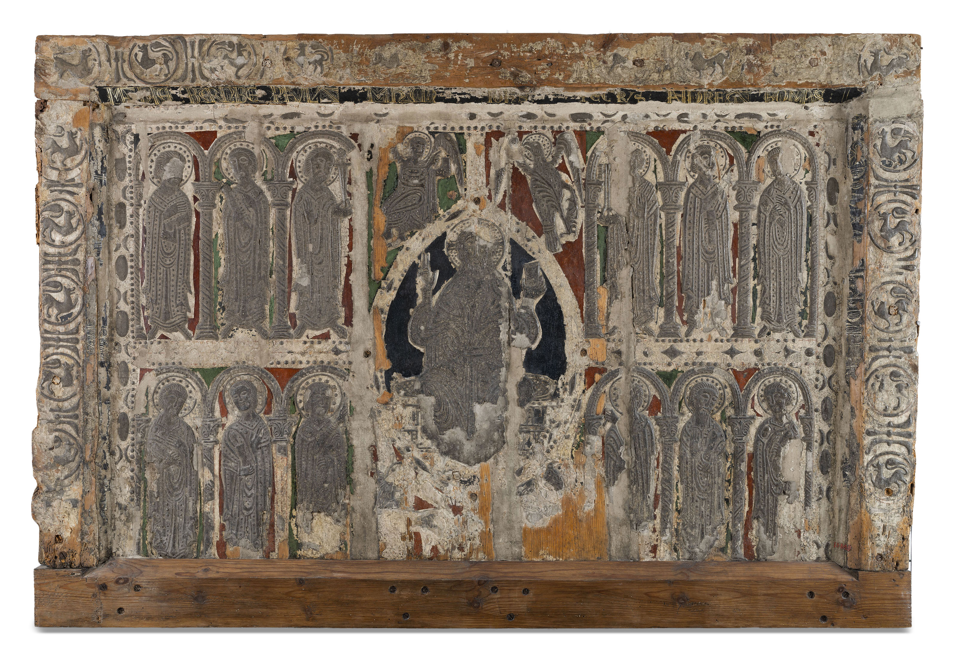 Anònim. Catalunya. Taller de la Seu d'Urgell del 1200 - Frontal d'altar d'Esterri de Cardós - 1225 image for: Anònim. Catalunya. Taller de la Seu d'Urgell del 1200 - Frontal d'altar d'Esterri de Cardós - 1225